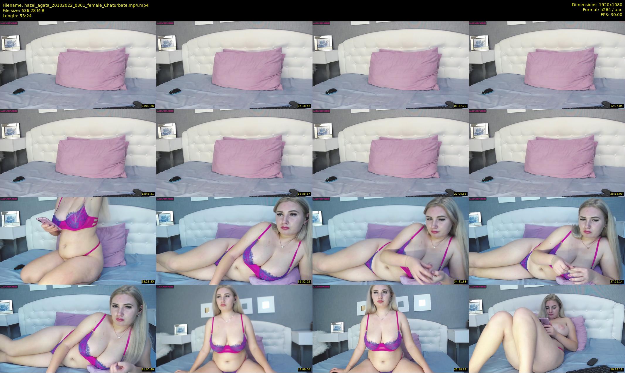 hazel_agata — 54 minute Chaturbate female cam show recording, 1080p, Oct 20, 2022