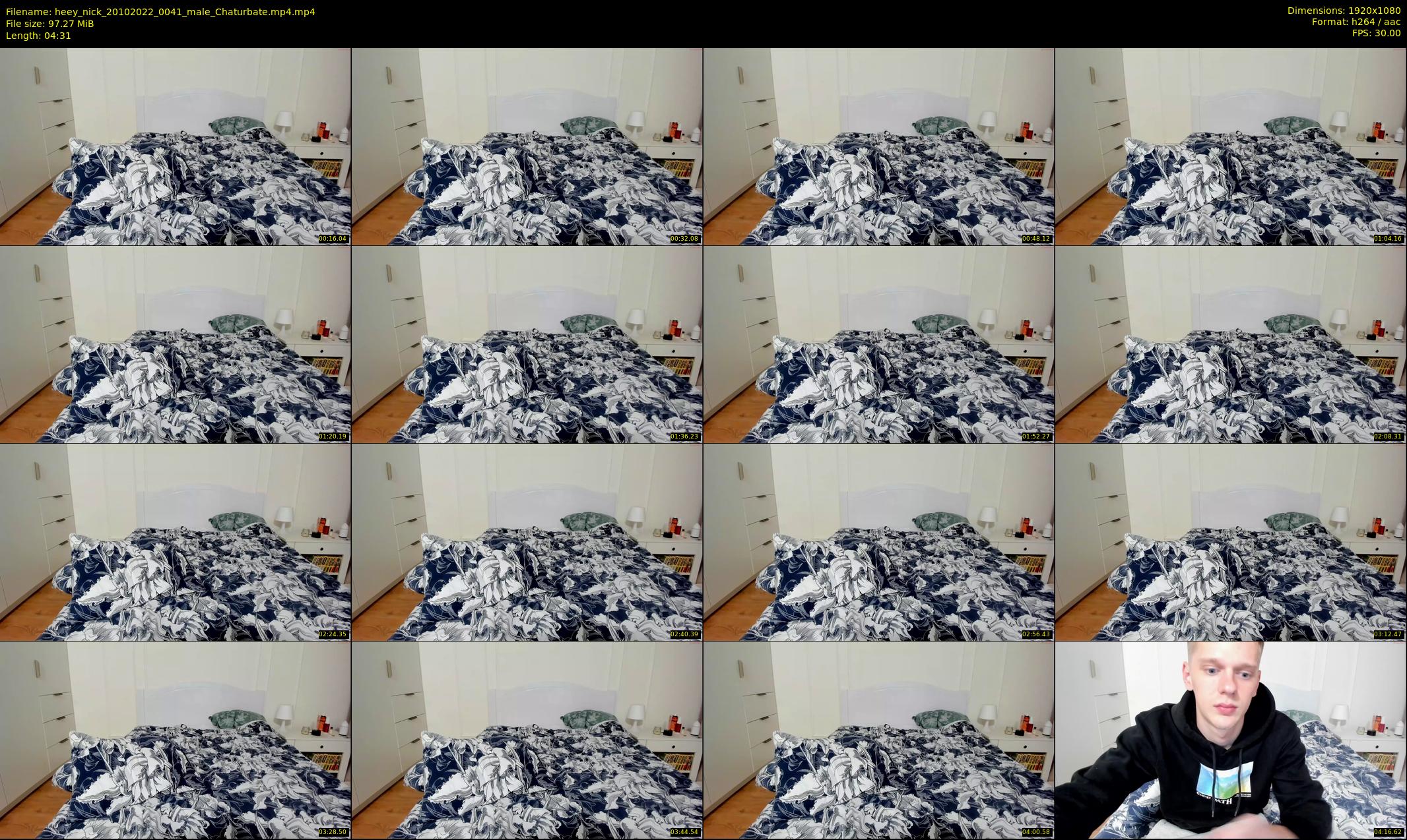 heey_nick — 5 minute Chaturbate male cam show recording, 1080p, Oct 20, 2022