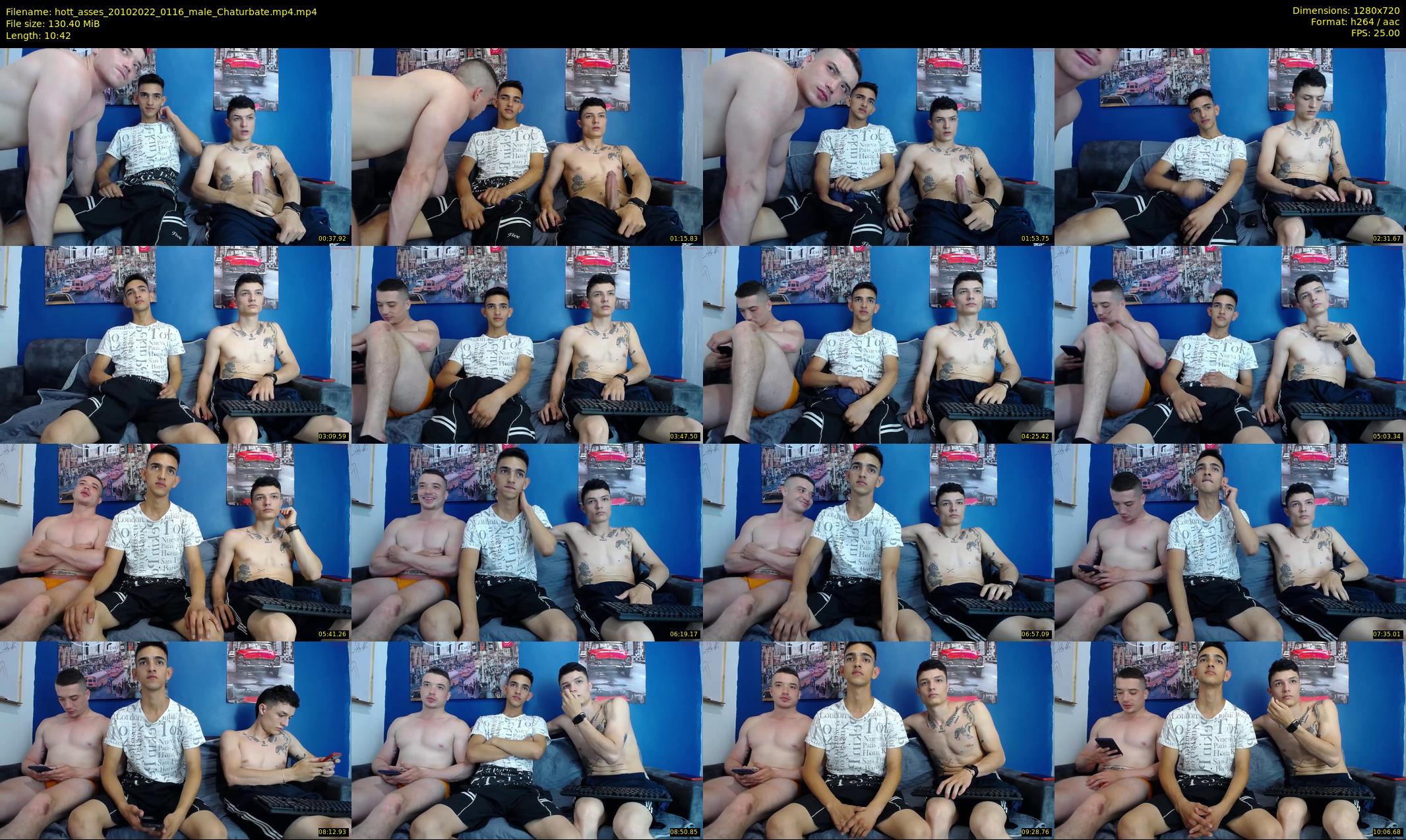 hott_asses — 11 minute Chaturbate male cam show recording, 720p, Oct 20, 2022