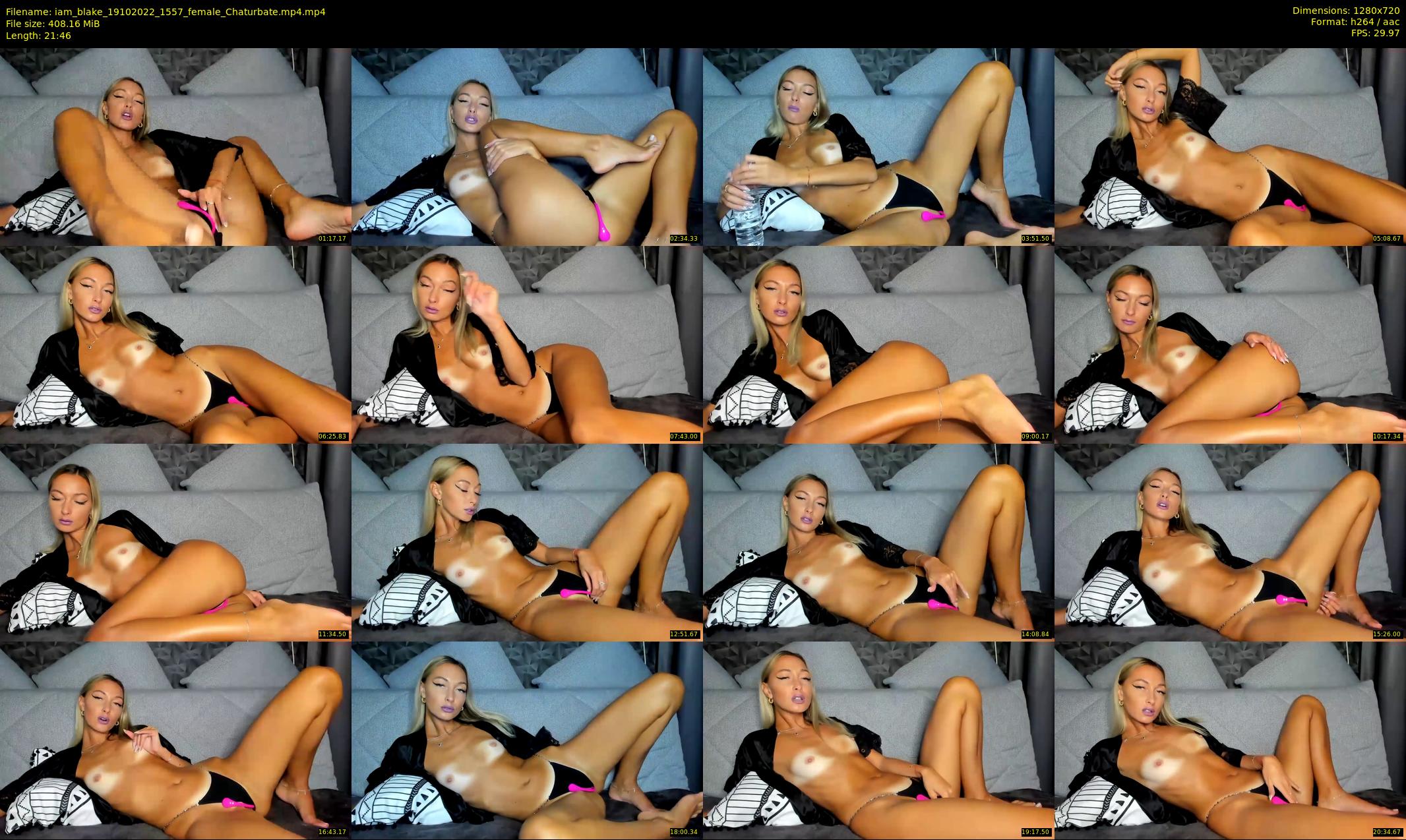iam_blake — 22 minute Chaturbate female cam show recording, 720p, Oct 19, 2022