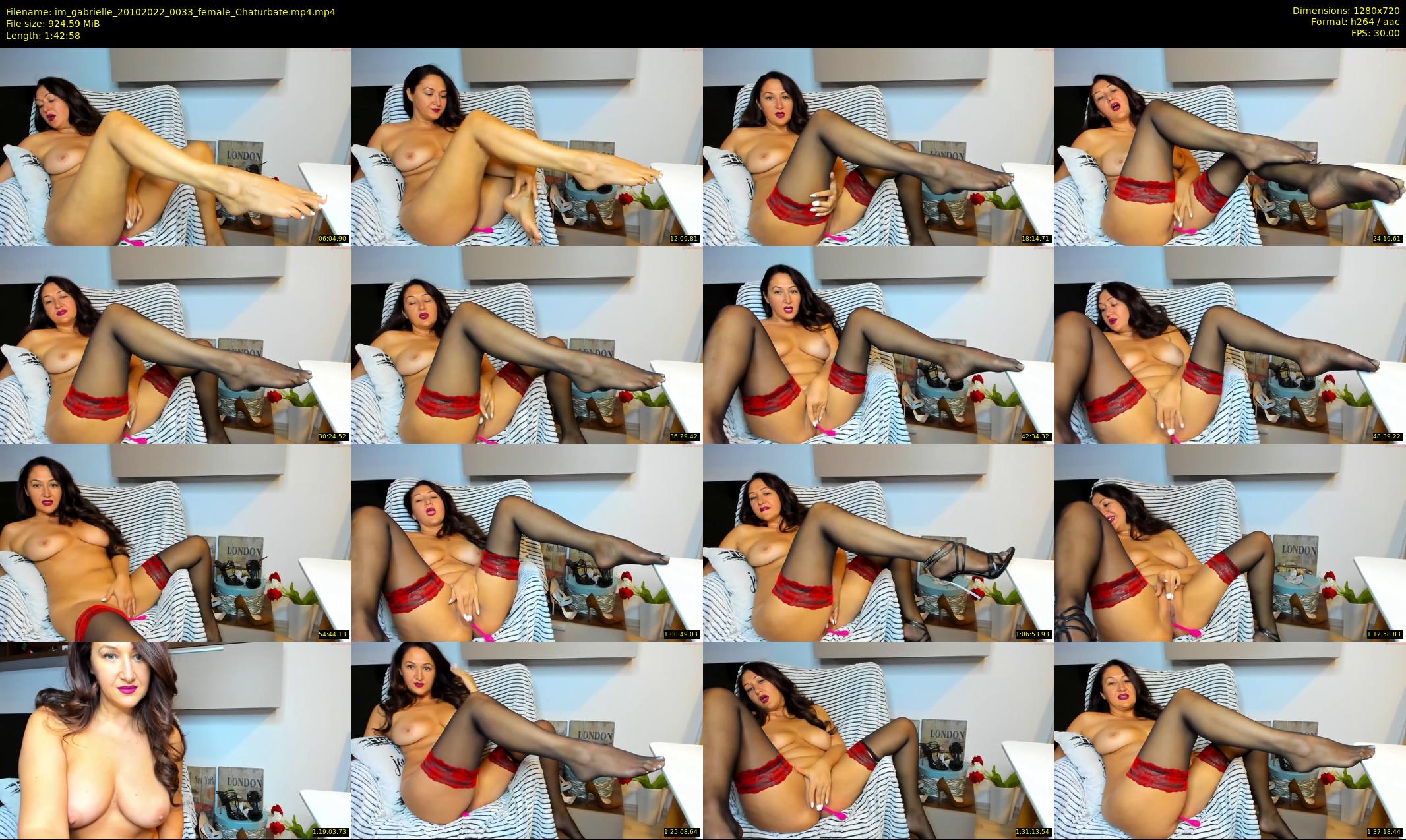 im_gabrielle — 103 minute Chaturbate female cam show recording, 720p, Oct 20, 2022