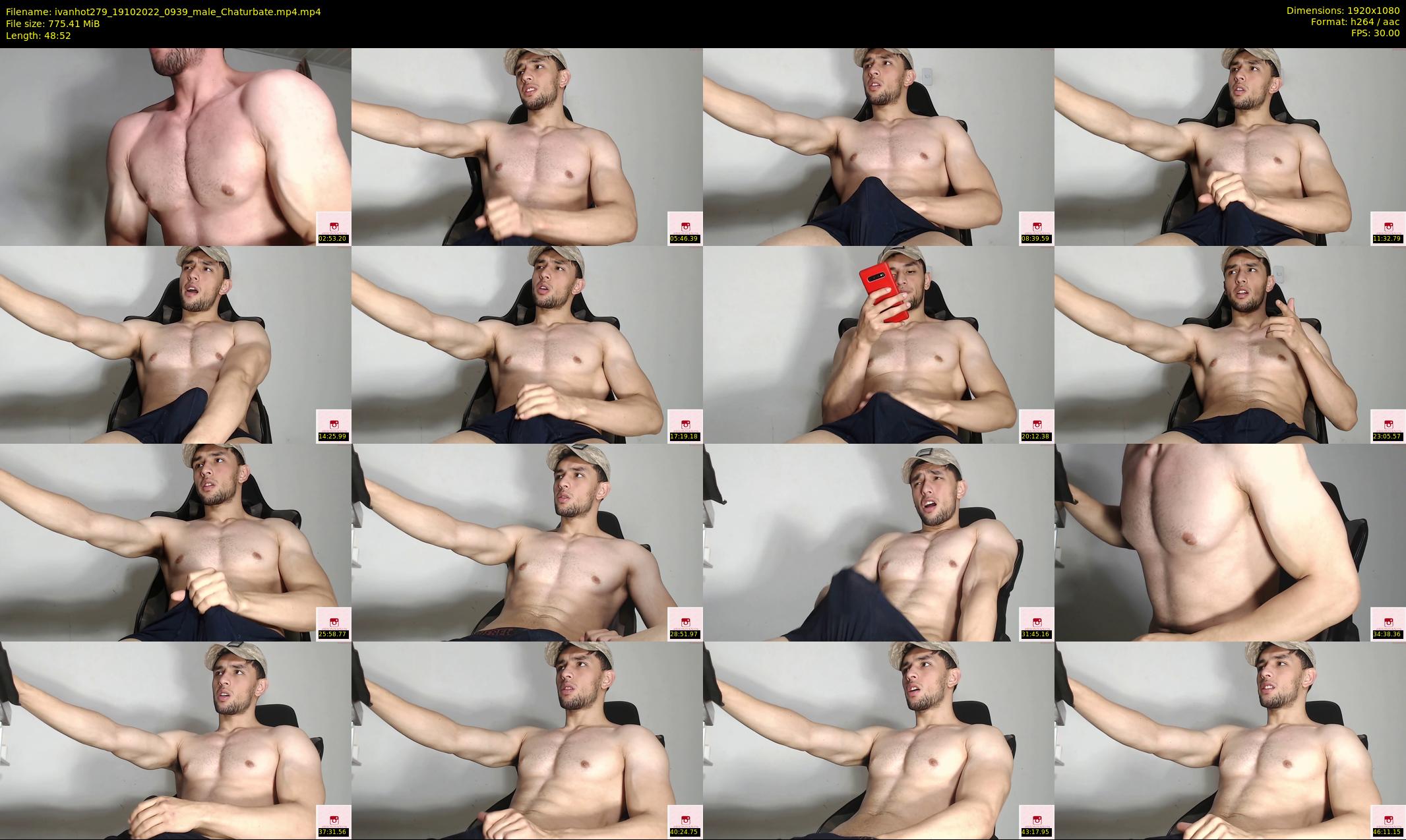 ivanhot279 — 49 minute Chaturbate male cam show recording, 1080p, Oct 19, 2022