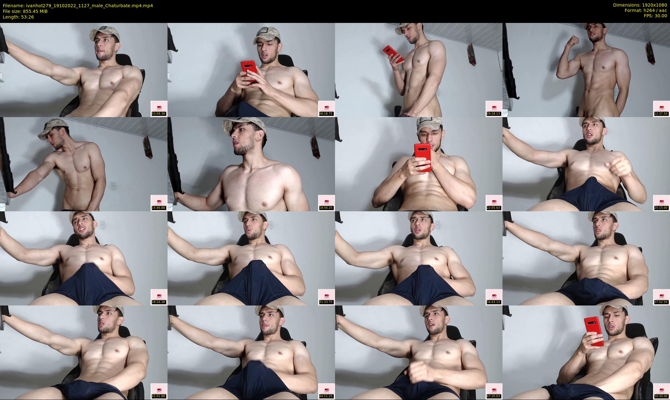 ivanhot279 — 54 minute Chaturbate male cam show recording, 1080p, Oct 19, 2022