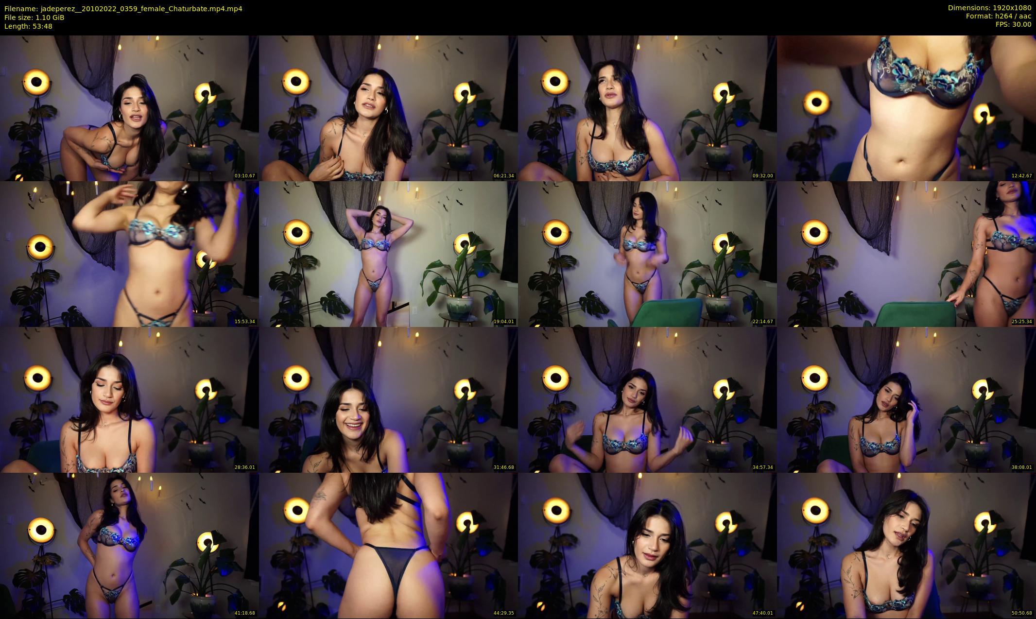 jadeperez_ — 54 minute Chaturbate female cam show recording, 1080p, Oct 20, 2022