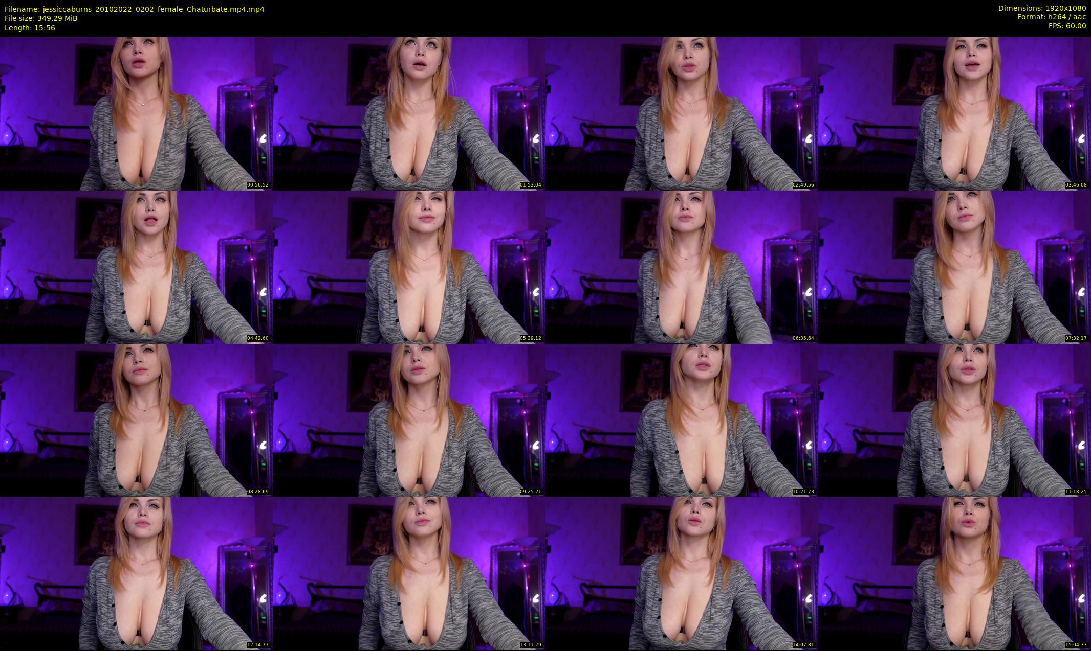 jessiccaburns — 16 minute Chaturbate female cam show recording, 1080p, Oct 20, 2022