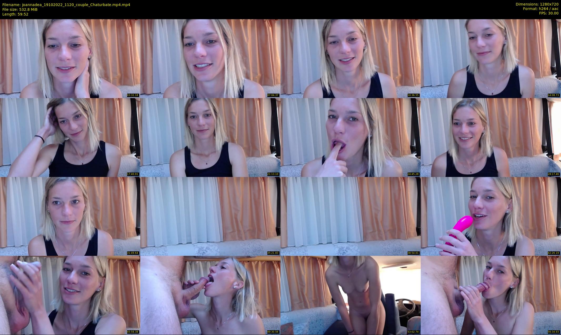 joannadea — 60 minute Chaturbate female cam show recording, 720p, Oct 19, 2022