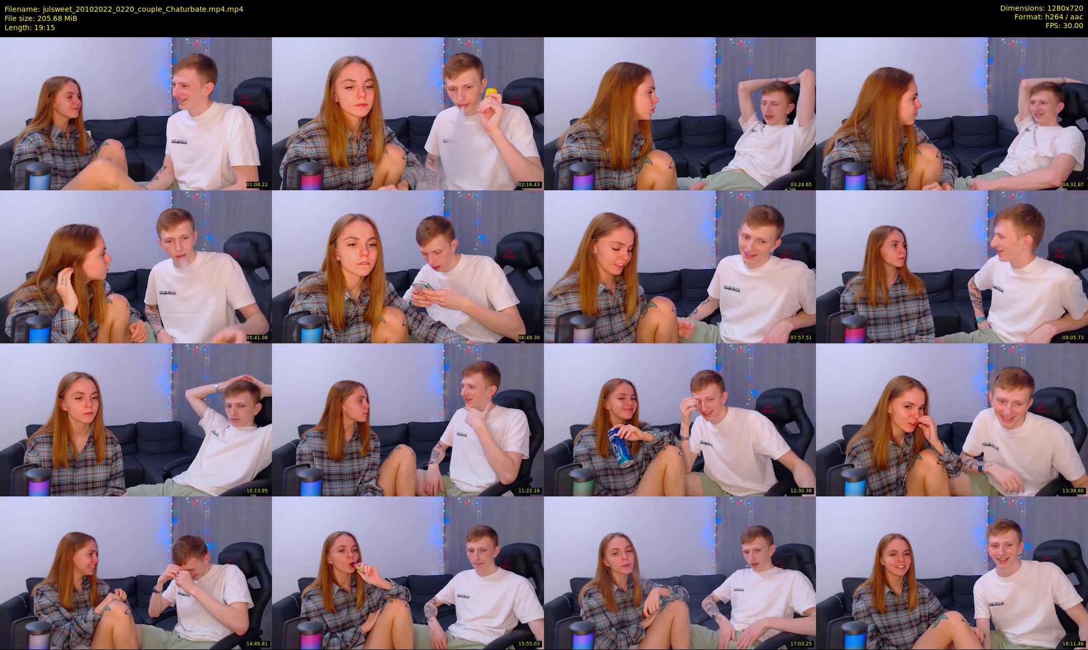 julsweet — 20 minute Chaturbate male cam show recording, 720p, Oct 20, 2022