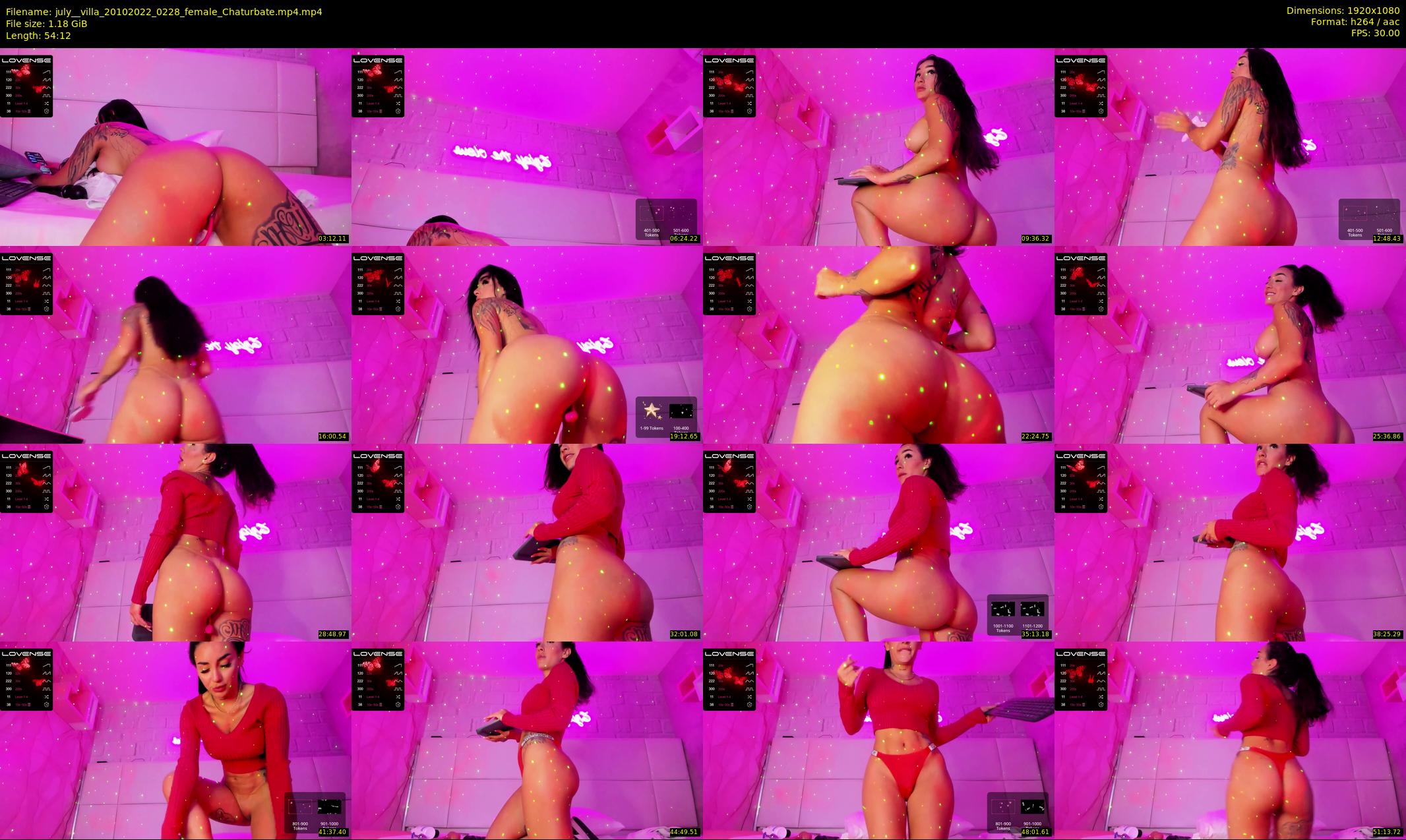 july__villa — 55 minute Chaturbate female cam show recording, 1080p, Oct 20, 2022