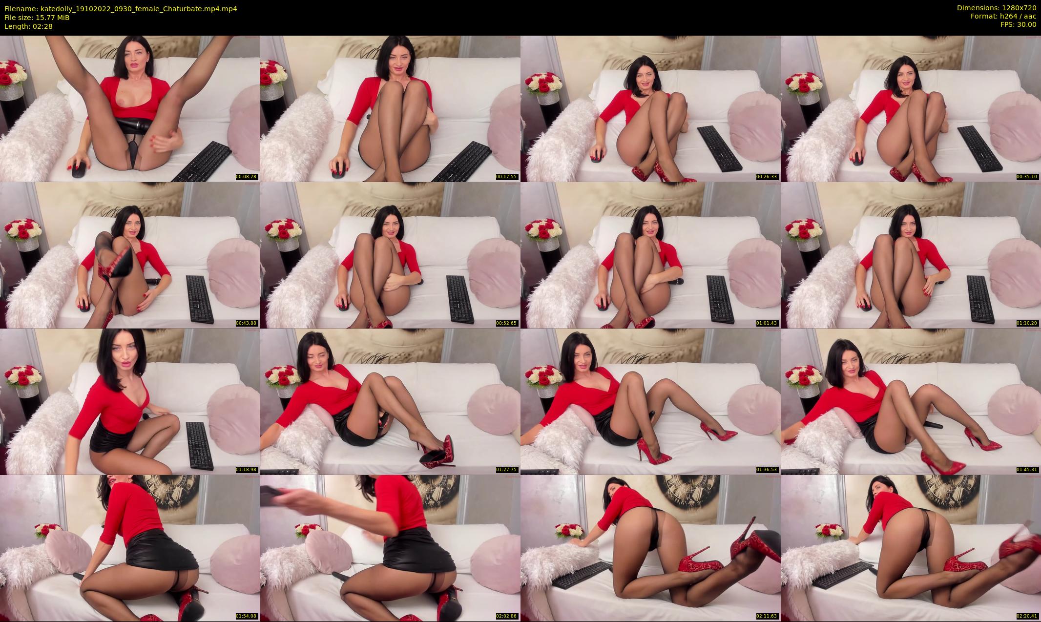 katedolly — 3 minute Chaturbate female cam show recording, 720p, Oct 19, 2022