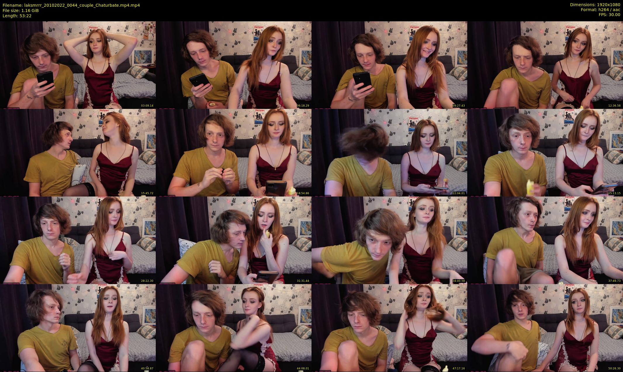 laksmrrr — 54 minute Chaturbate couple cam show recording, 1080p, Oct 20, 2022