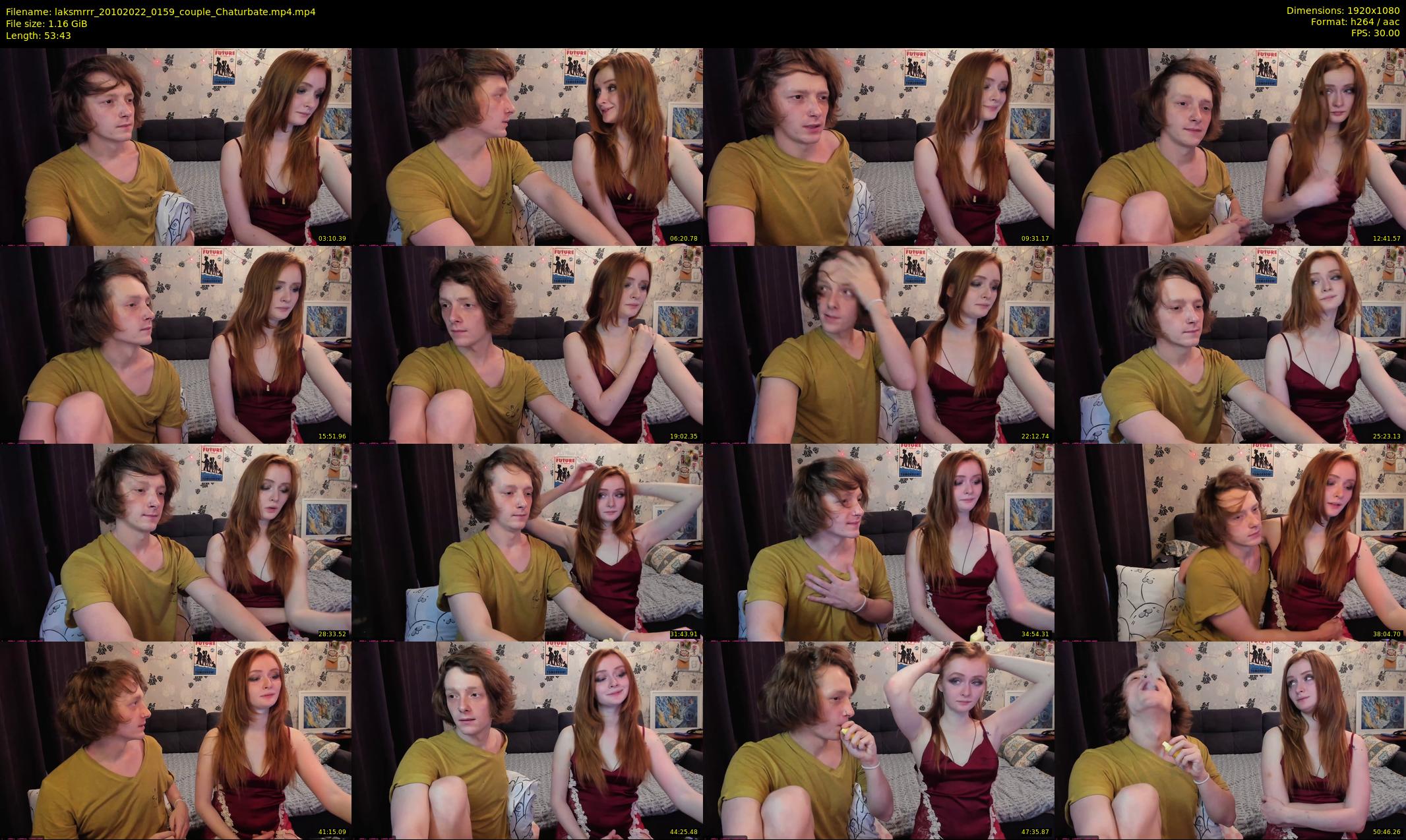 laksmrrr — 54 minute Chaturbate couple cam show recording, 1080p, Oct 20, 2022
