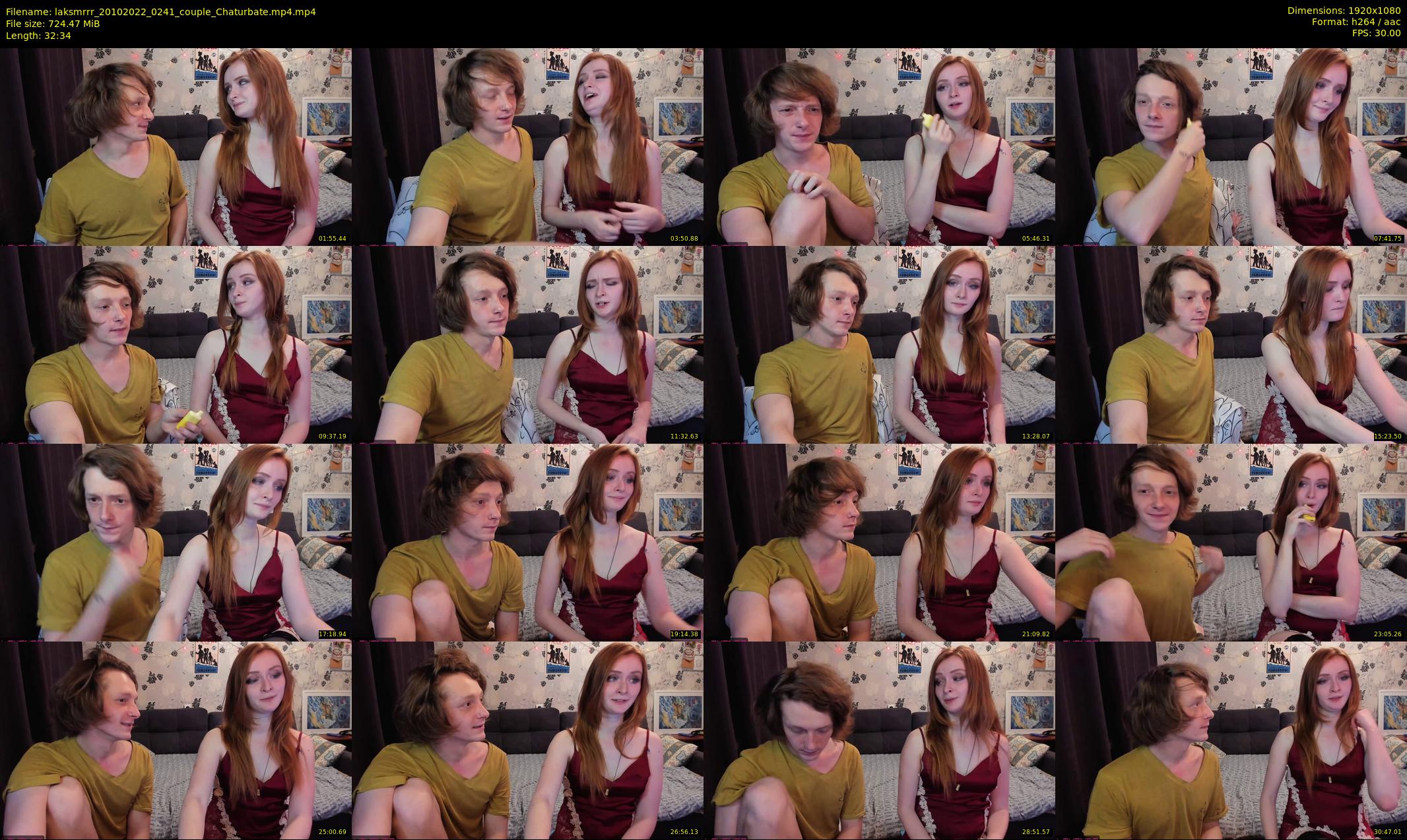 laksmrrr — 33 minute Chaturbate couple cam show recording, 1080p, Oct 20, 2022