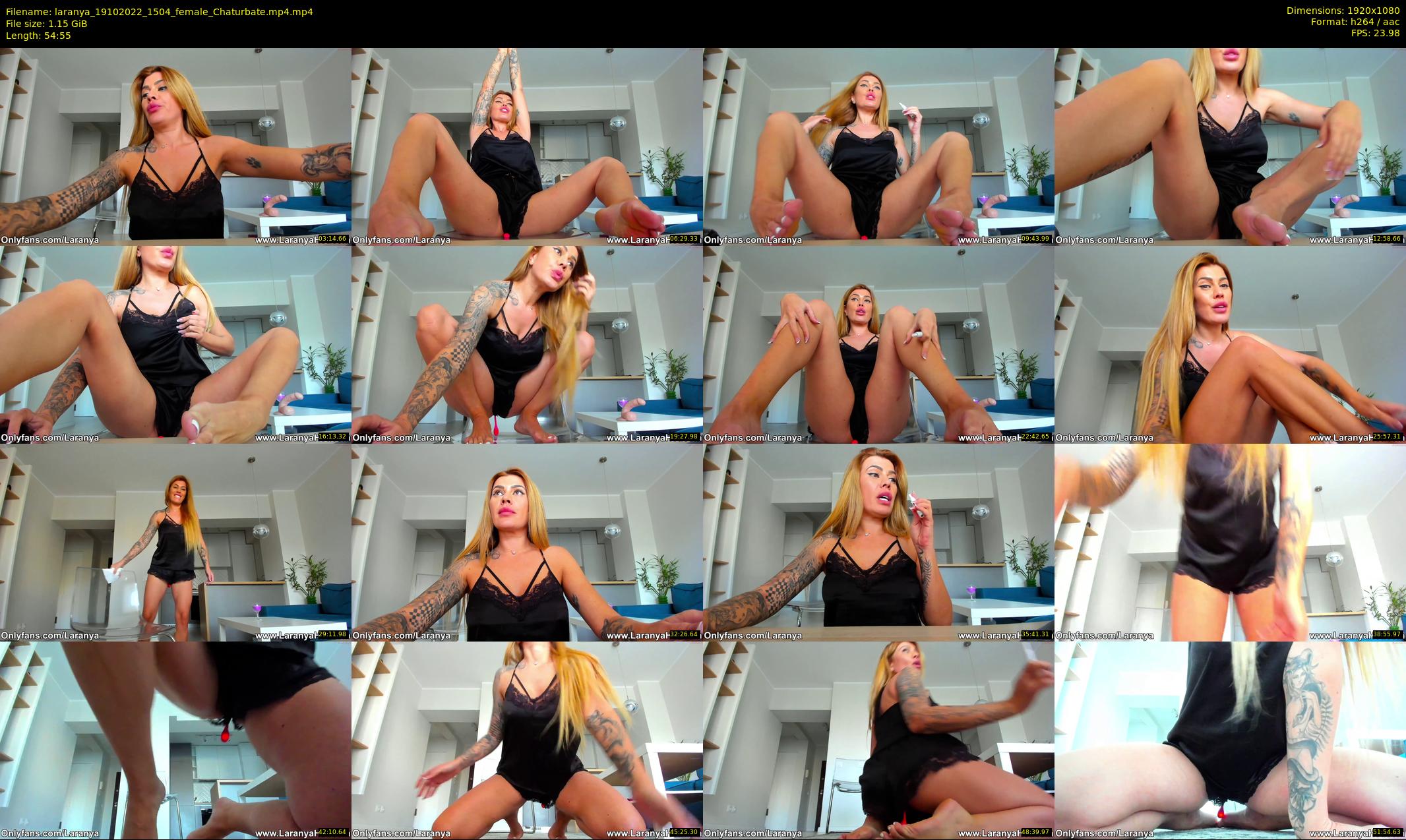 laranya — 55 minute Chaturbate female cam show recording, 1080p, Oct 19, 2022