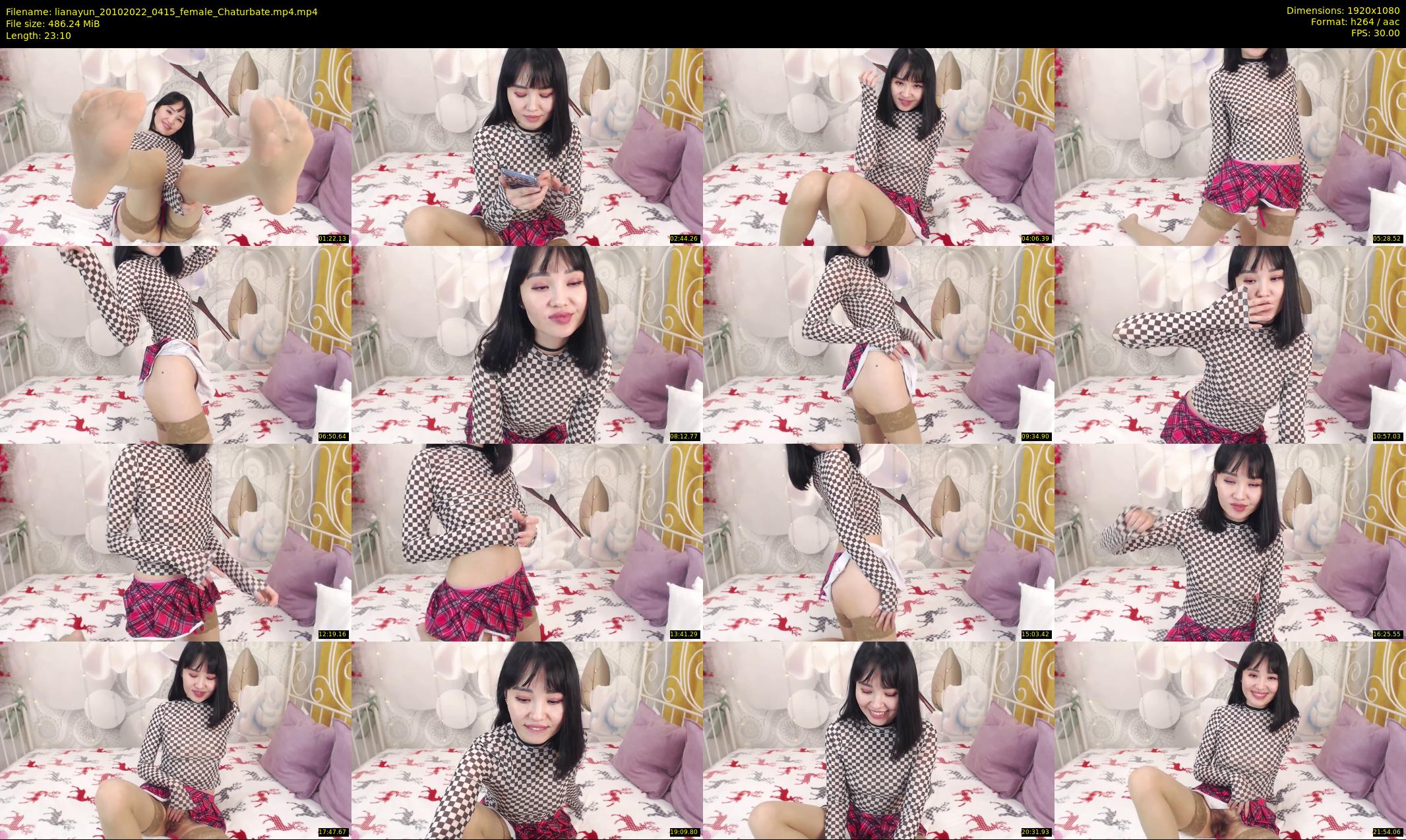 lianayun — 24 minute Chaturbate female cam show recording, 1080p, Oct 20, 2022