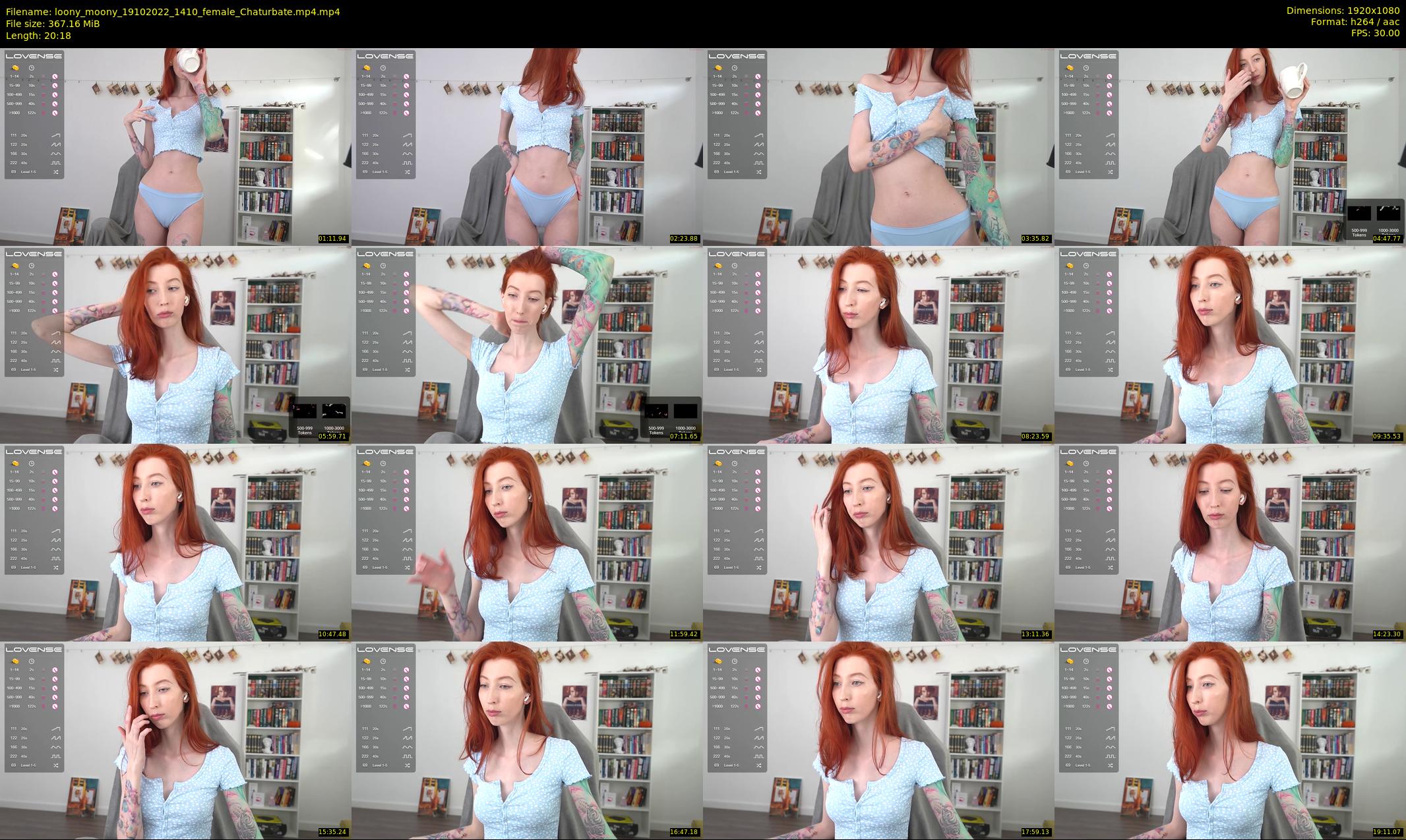 loony_moony — 21 minute Chaturbate couple cam show recording, 1080p, Oct 19, 2022