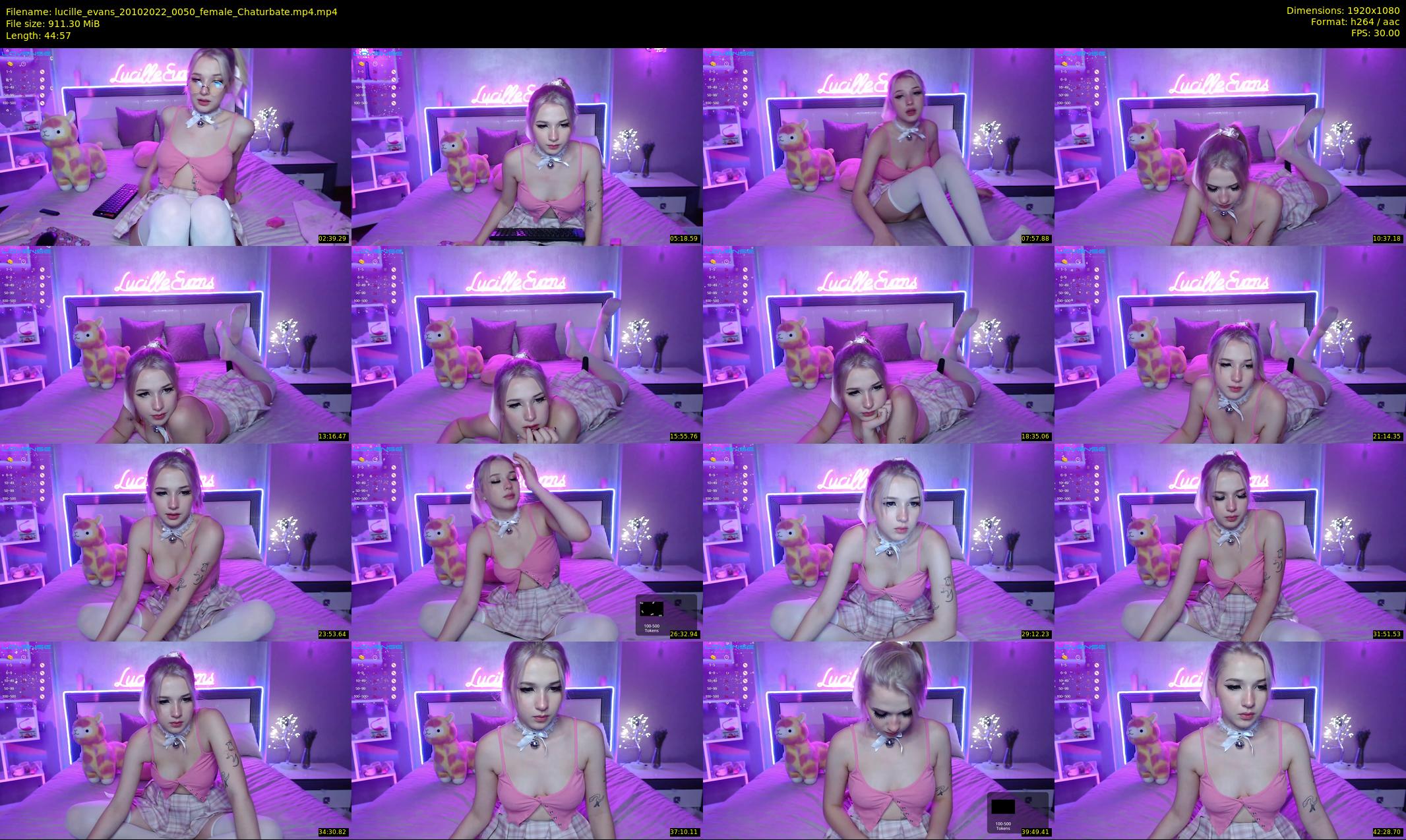 lucille_evans — 45 minute Chaturbate female cam show recording, 1080p, Oct 20, 2022