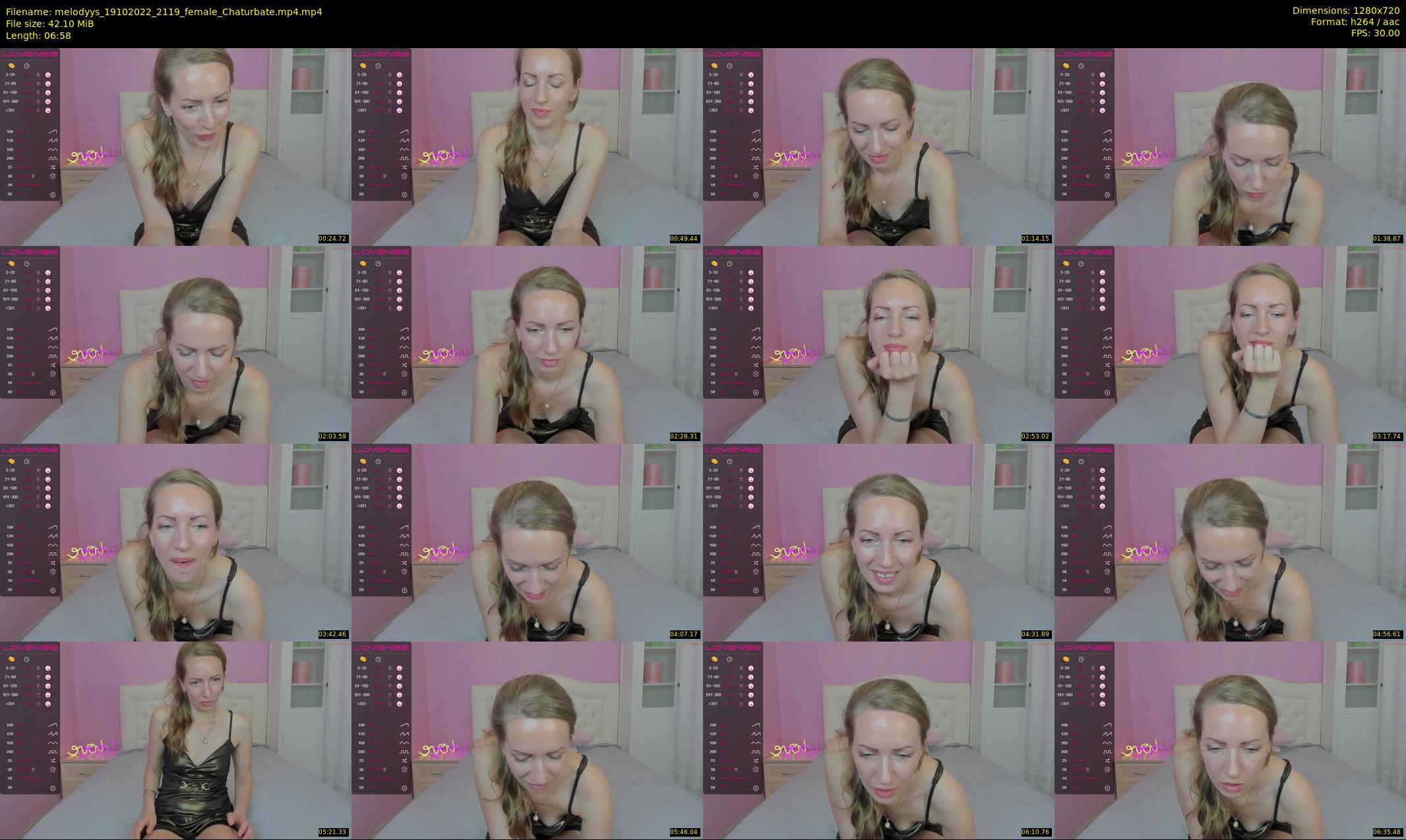 melodyys — 7 minute Chaturbate female cam show recording, 720p, Oct 19, 2022