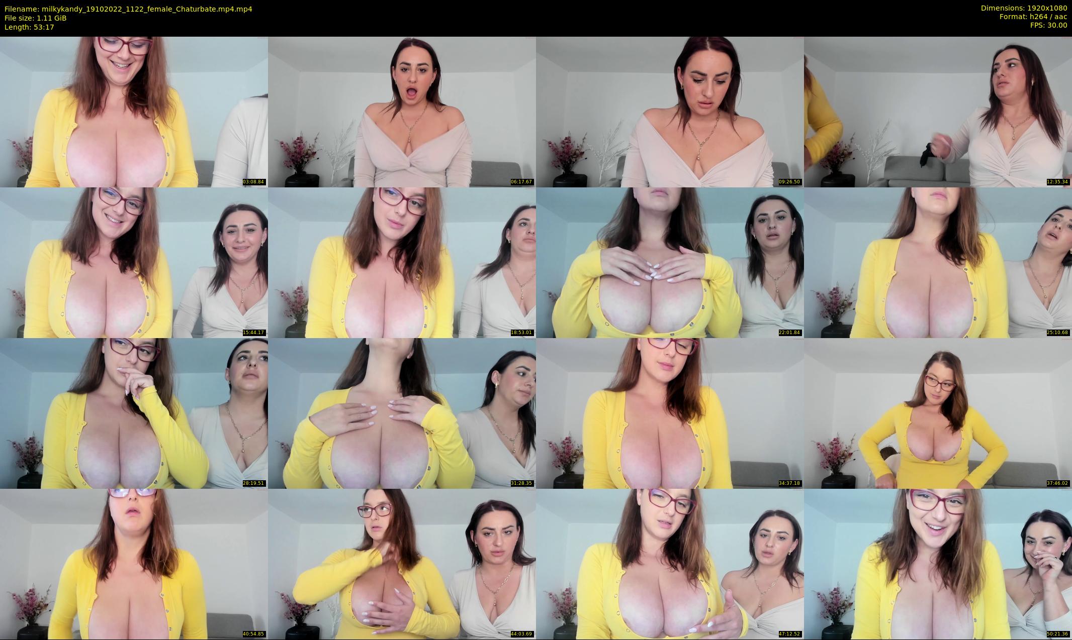 milkykandy — 54 minute Chaturbate female cam show recording, 1080p, Oct 19, 2022