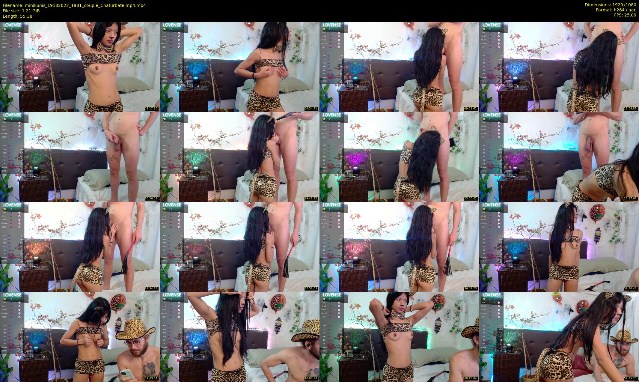 minikunis — 56 minute Chaturbate couple cam show recording, 1080p, Oct 19, 2022