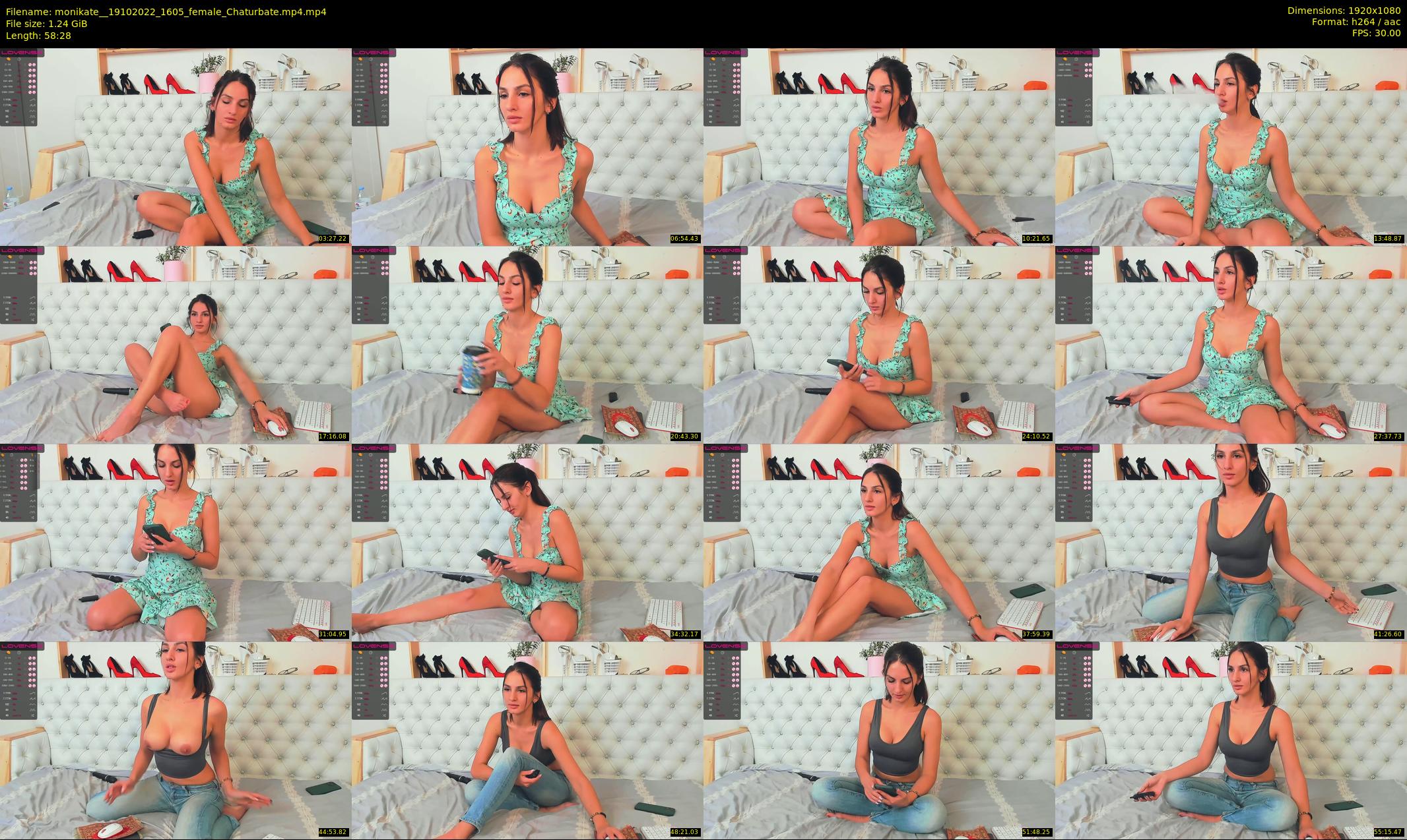 monikate_ — 59 minute Chaturbate couple cam show recording, 1080p, Oct 19, 2022