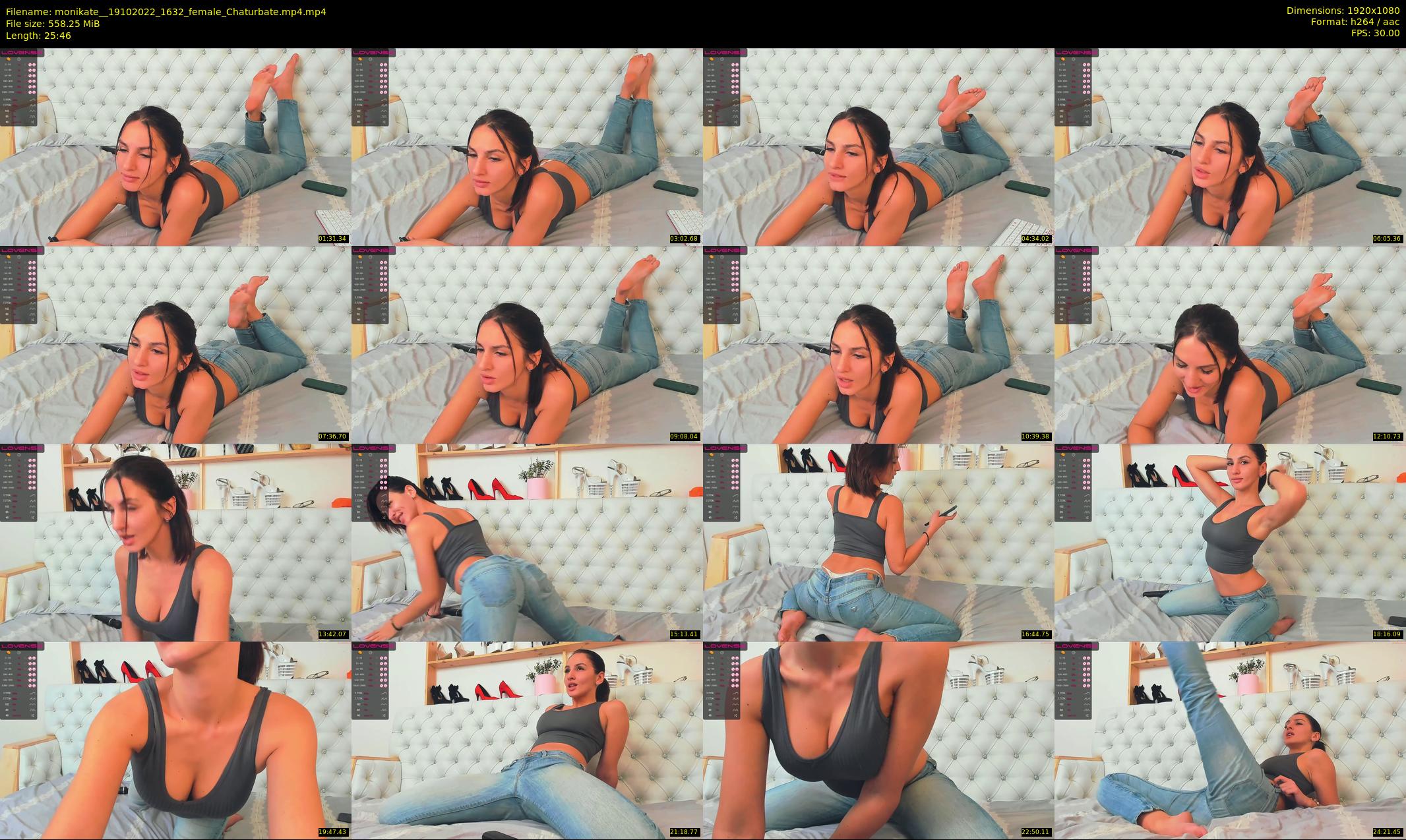 monikate_ — 26 minute Chaturbate couple cam show recording, 1080p, Oct 19, 2022