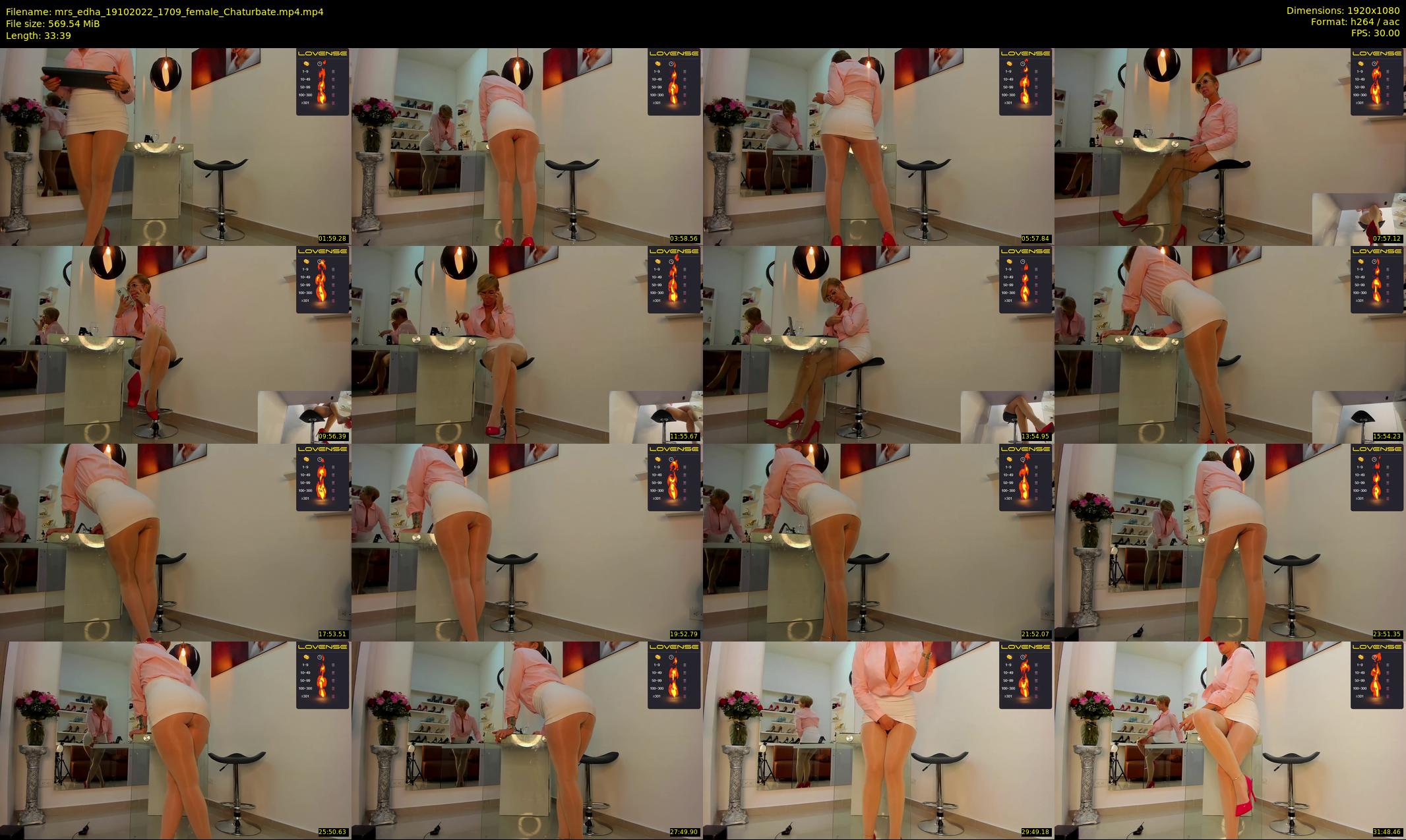 mrs_edha — 34 minute Chaturbate female cam show recording, 1080p, Oct 19, 2022