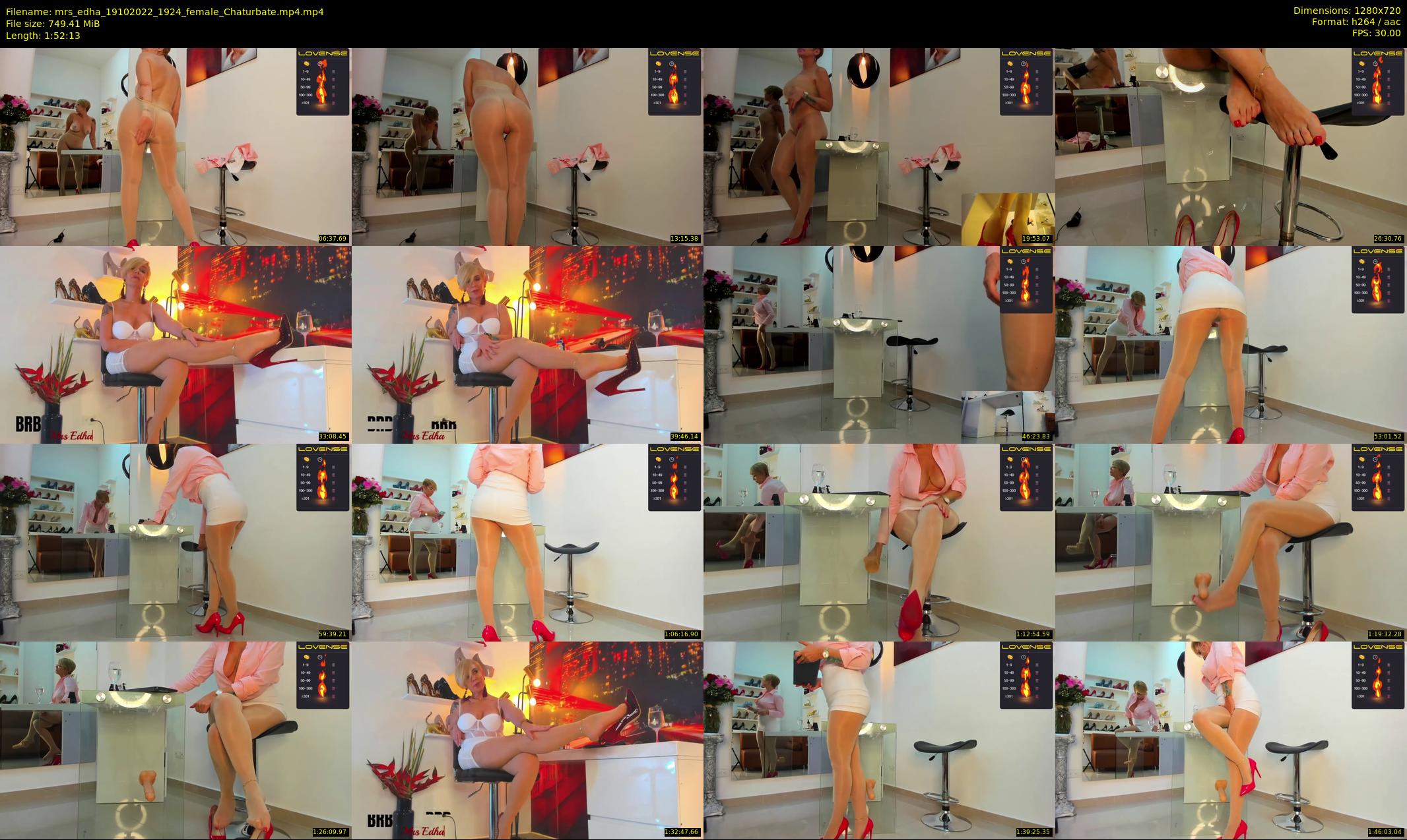 mrs_edha — 113 minute Chaturbate female cam show recording, 720p, Oct 19, 2022
