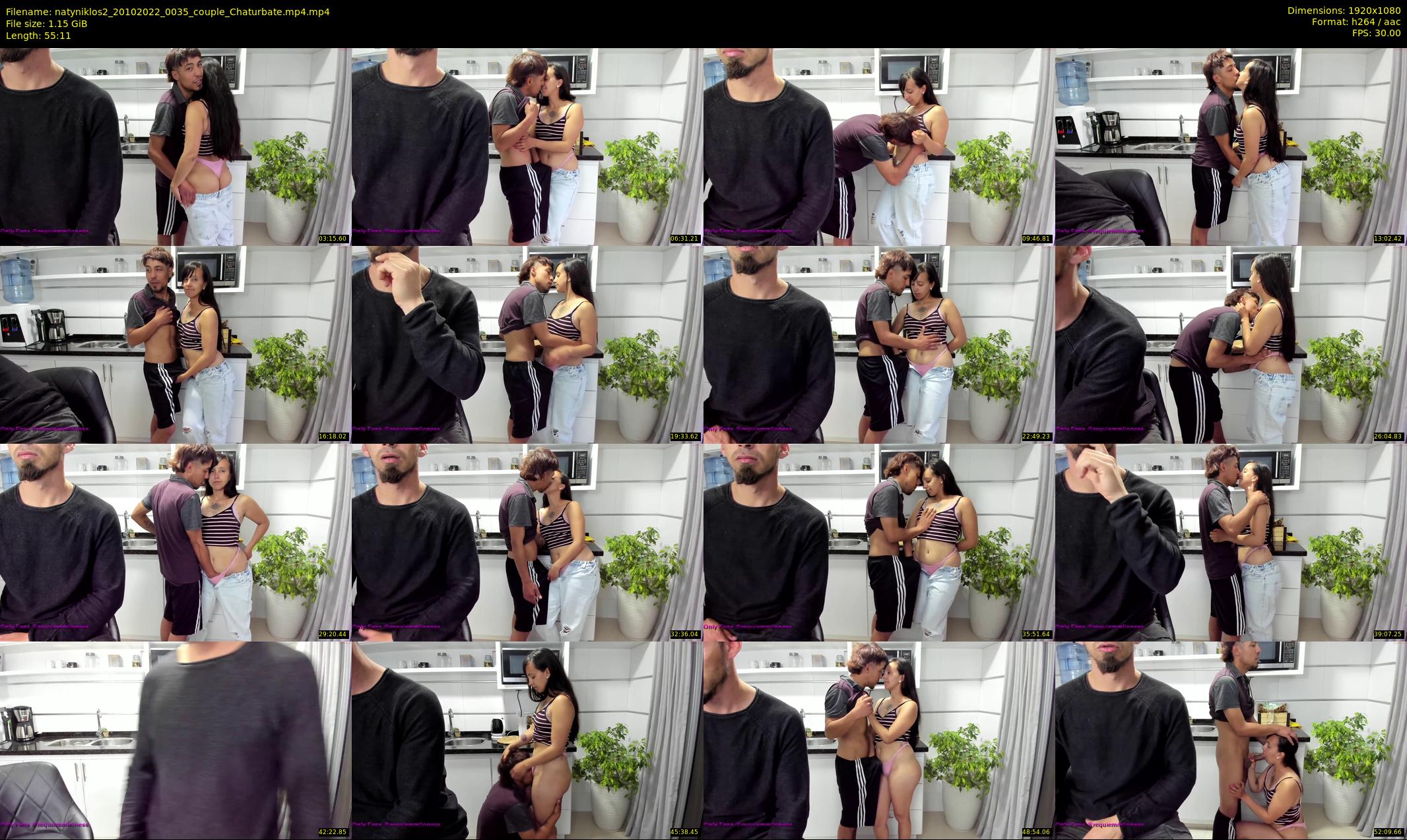 natyniklos2 — 56 minute Chaturbate couple cam show recording, 1080p, Oct 20, 2022