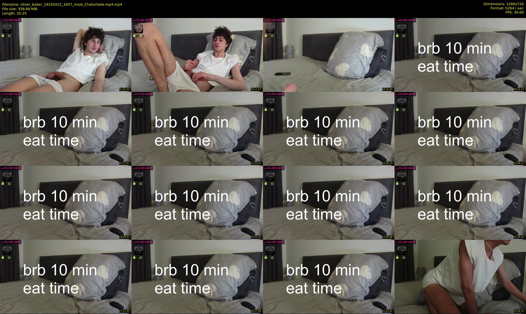 oliver_baker — 36 minute Chaturbate male cam show recording, 720p, Oct 19, 2022