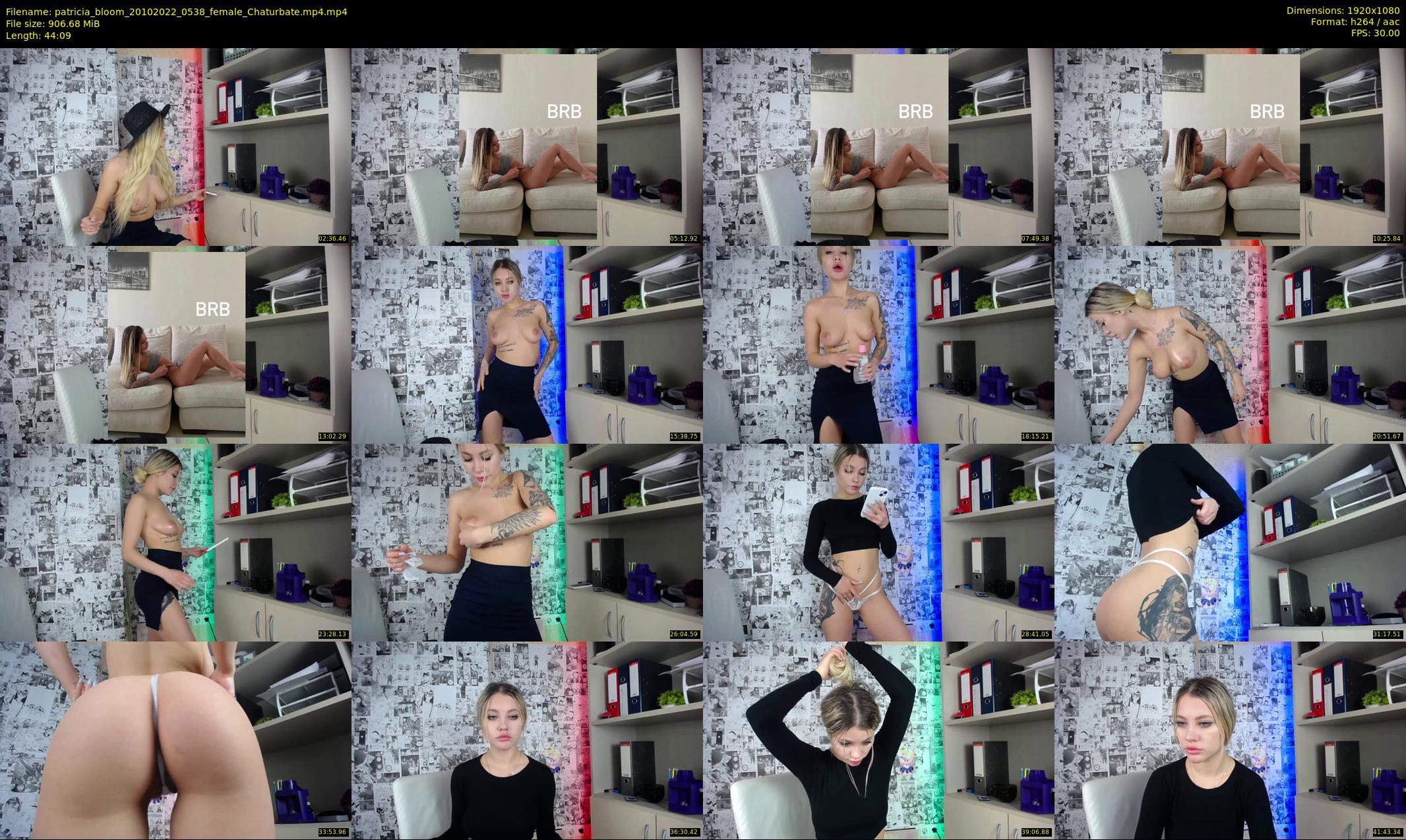 patricia_bloom — 45 minute Chaturbate female cam show recording, 1080p, Oct 20, 2022