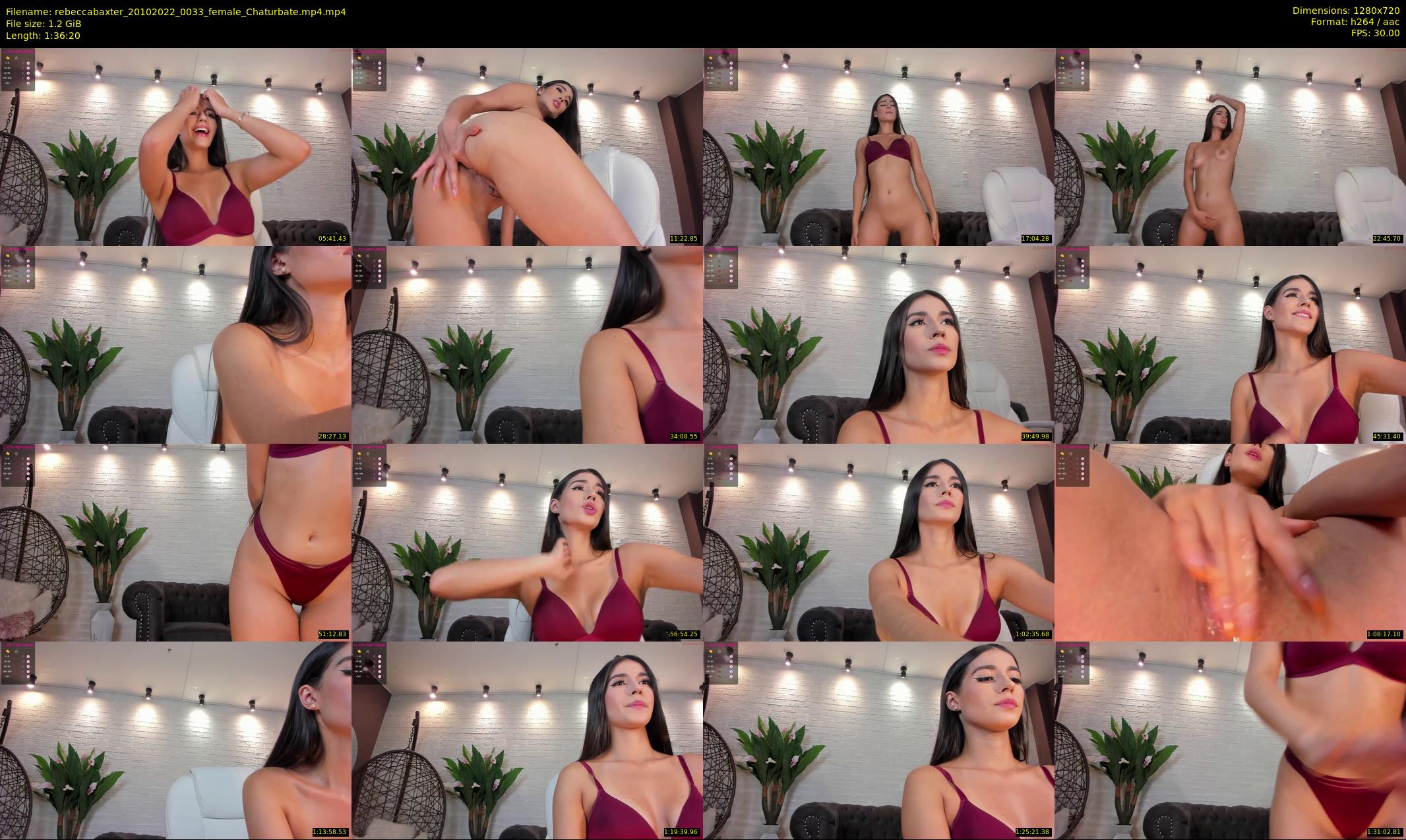 rebeccabaxter — 97 minute Chaturbate female cam show recording, 720p, Oct 20, 2022