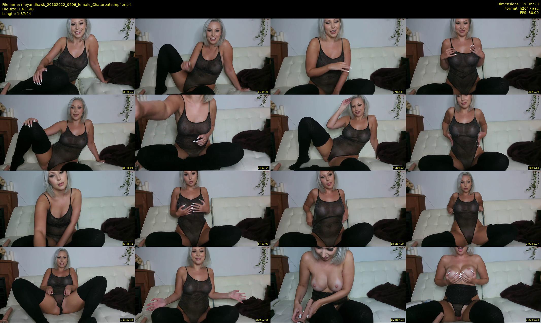 rileyandhawk — 98 minute Chaturbate couple cam show recording, 720p, Oct 20, 2022