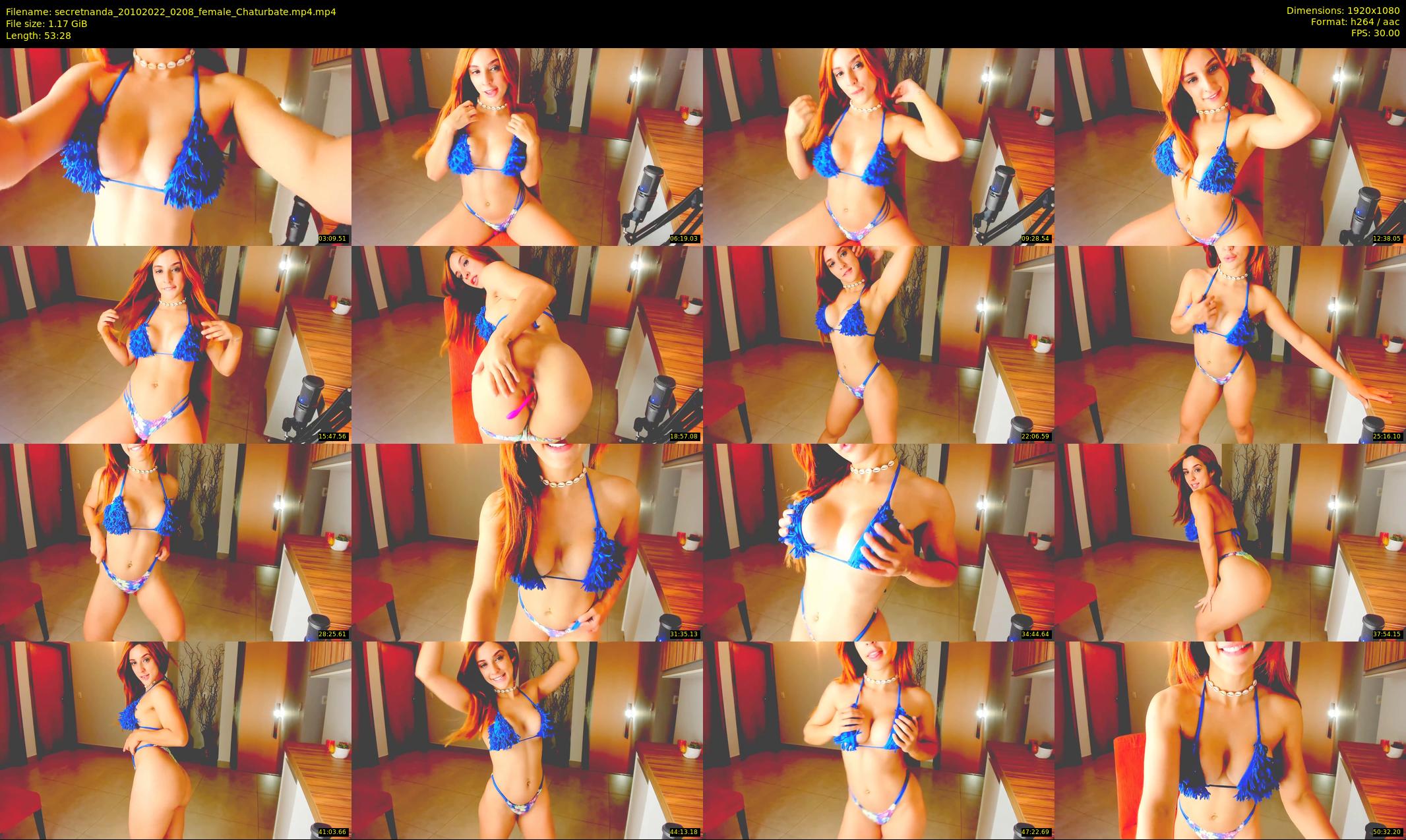 secretnanda — 54 minute Chaturbate female cam show recording, 1080p, Oct 20, 2022
