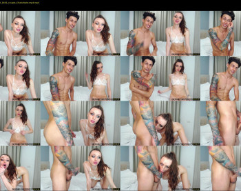 shineblue2728 — 12 minute Chaturbate couple cam show recording, 1080p, Oct 19, 2022