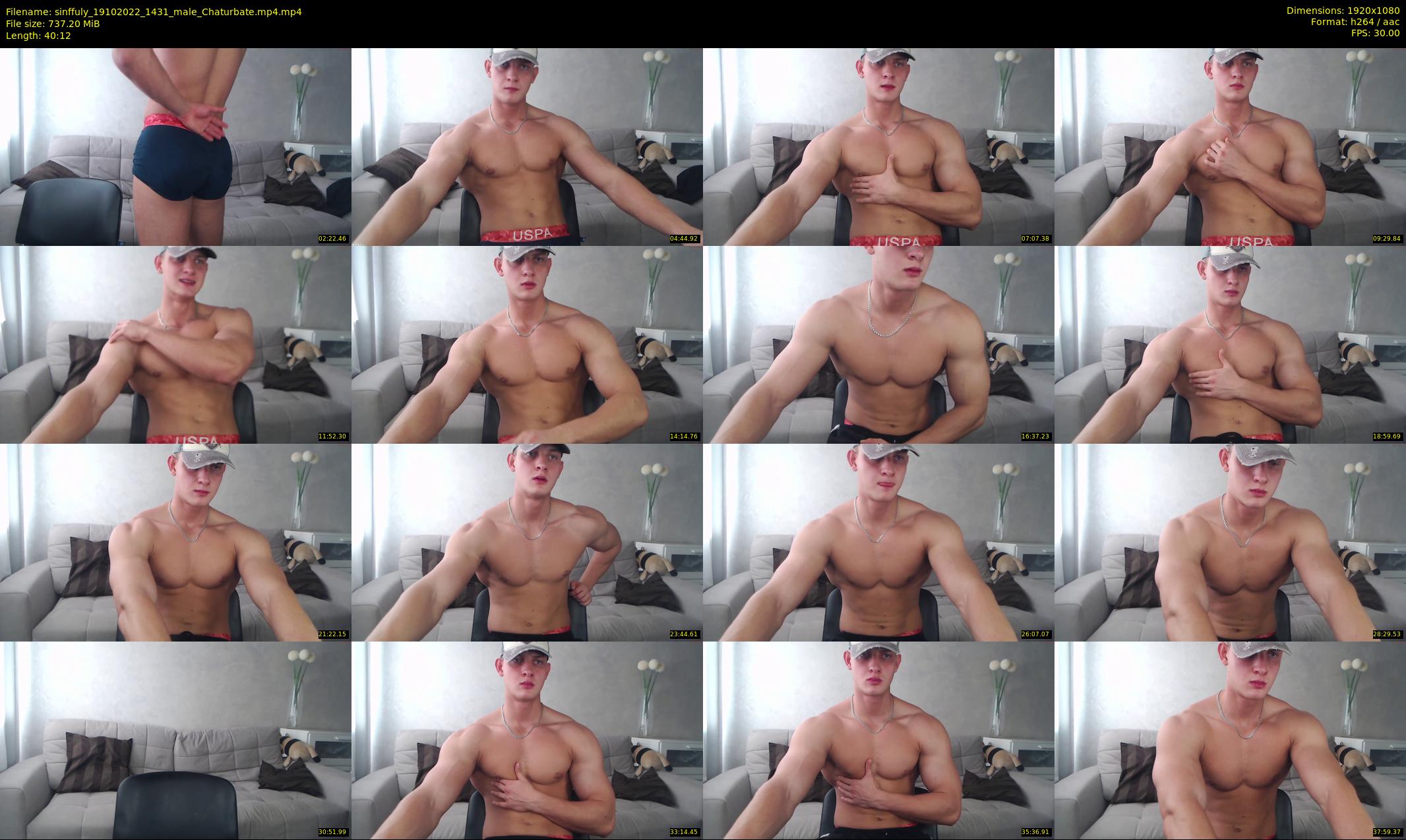 sinffuly — 41 minute Chaturbate male cam show recording, 1080p, Oct 19, 2022