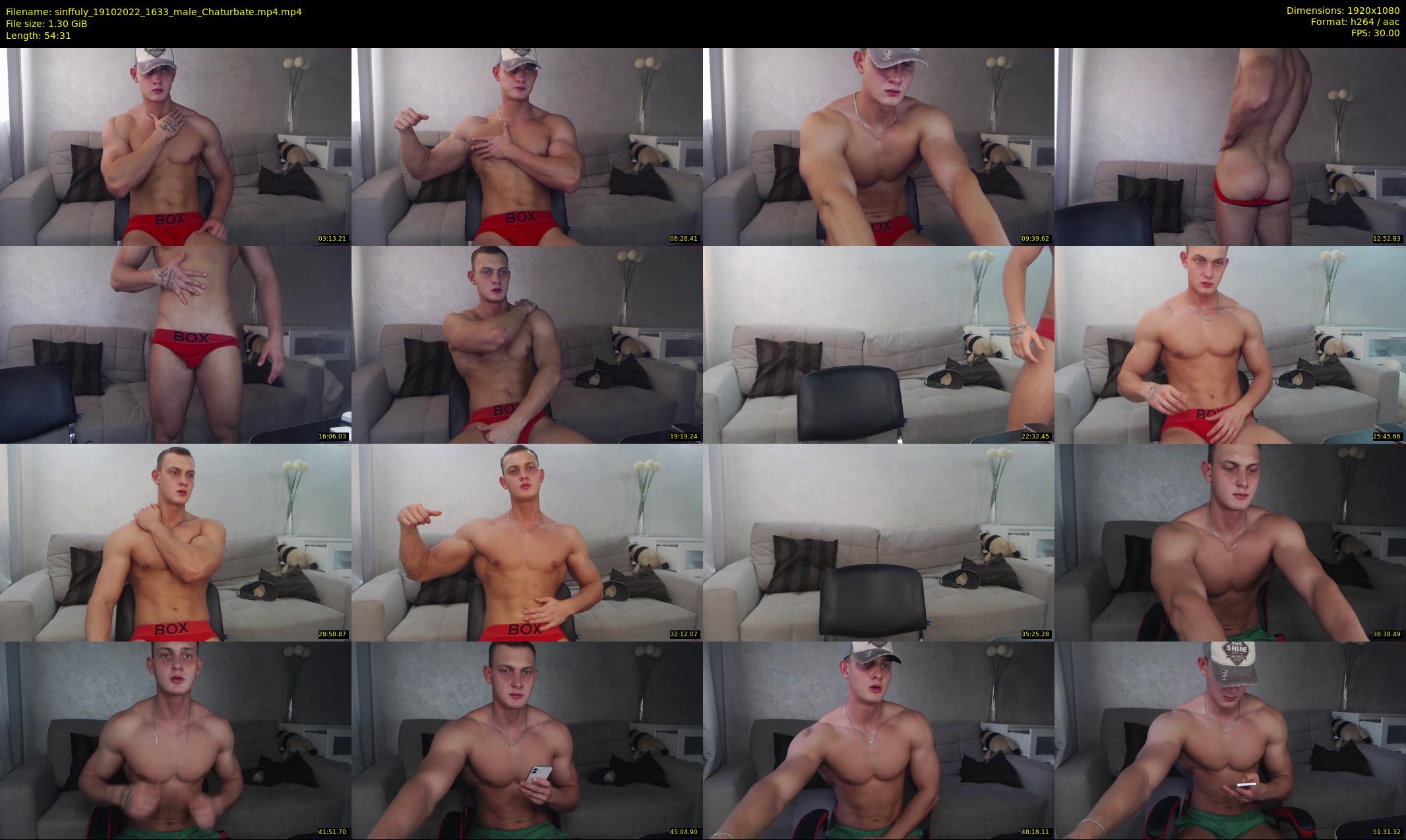 sinffuly — 55 minute Chaturbate male cam show recording, 1080p, Oct 19, 2022