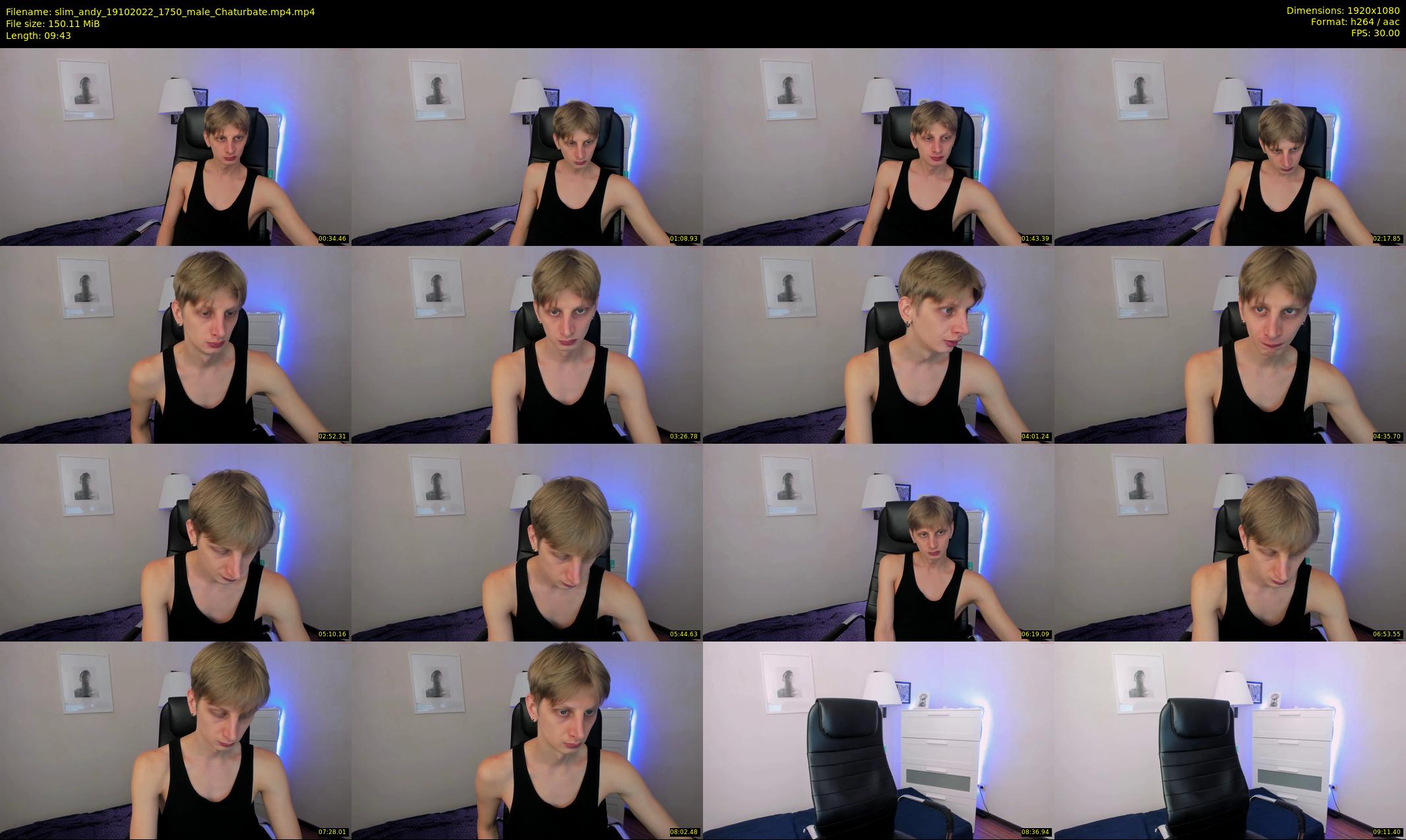 slim_andy — 10 minute Chaturbate male cam show recording, 1080p, Oct 19, 2022