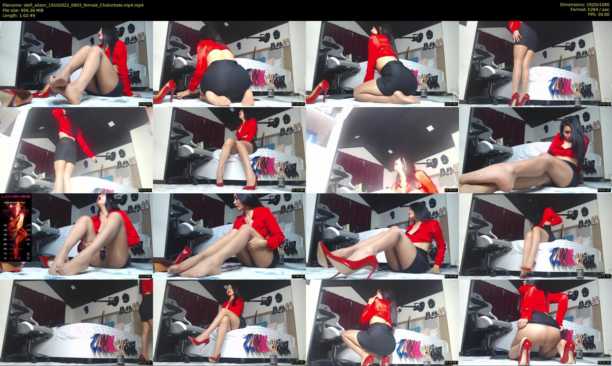 stefi_alizon — 63 minute Chaturbate female cam show recording, 1080p, Oct 19, 2022