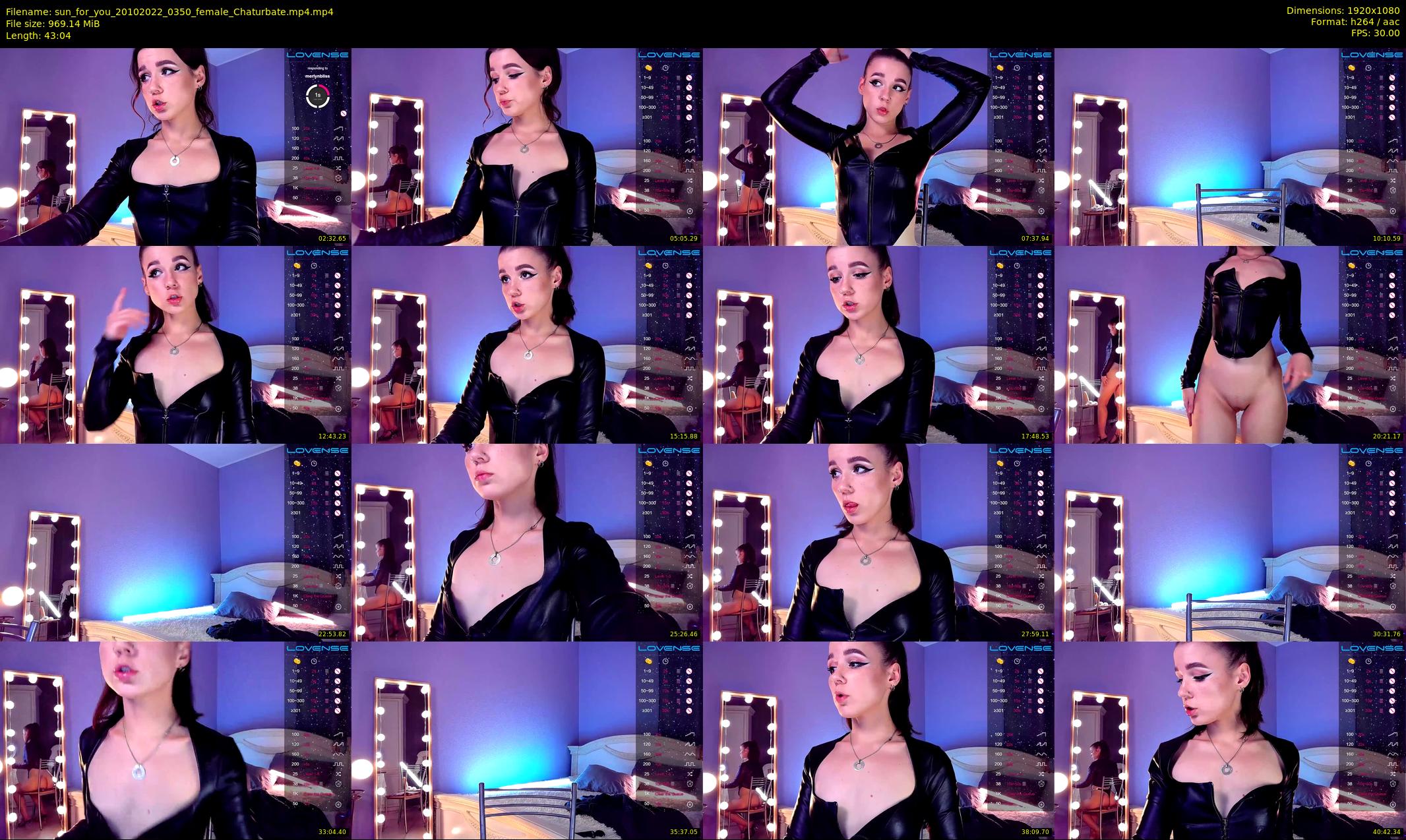 sun_for_you — 44 minute Chaturbate female cam show recording, 1080p, Oct 20, 2022