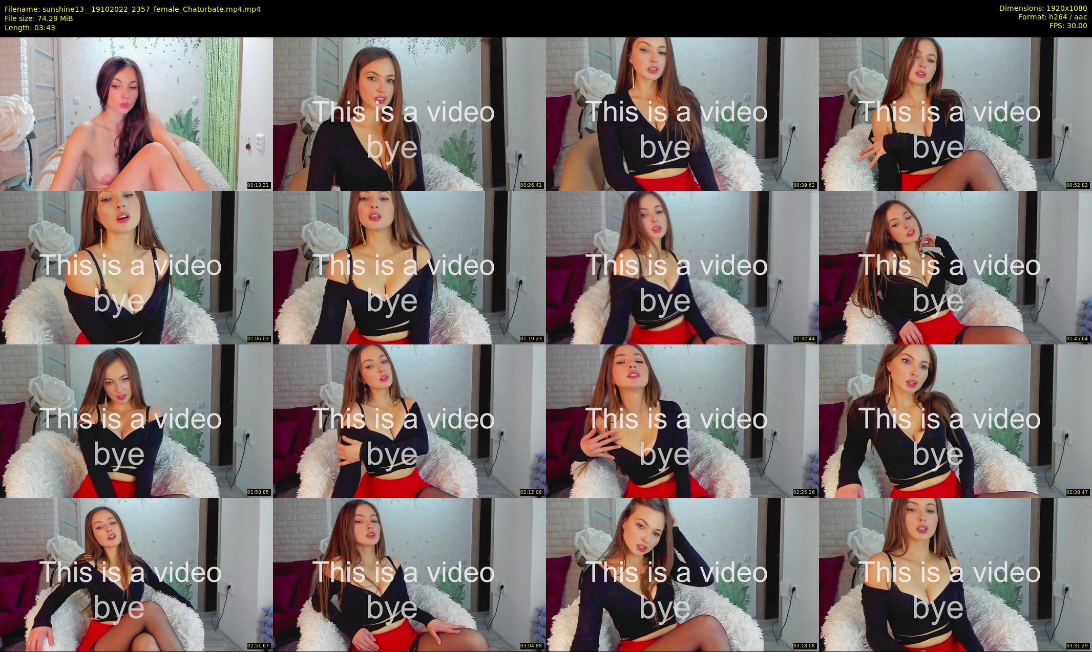 sunshine13_ — 4 minute Chaturbate female cam show recording, 1080p, Oct 19, 2022