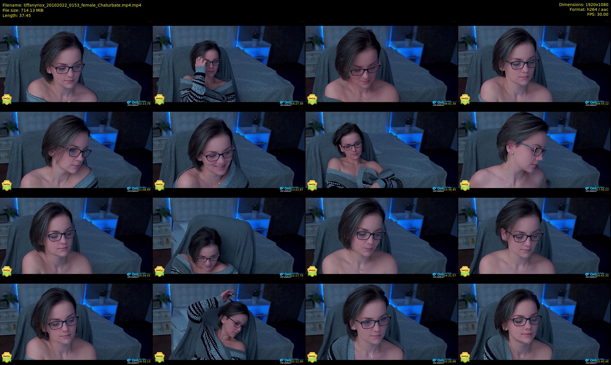 tiffanyriox — 38 minute Chaturbate female cam show recording, 1080p, Oct 20, 2022