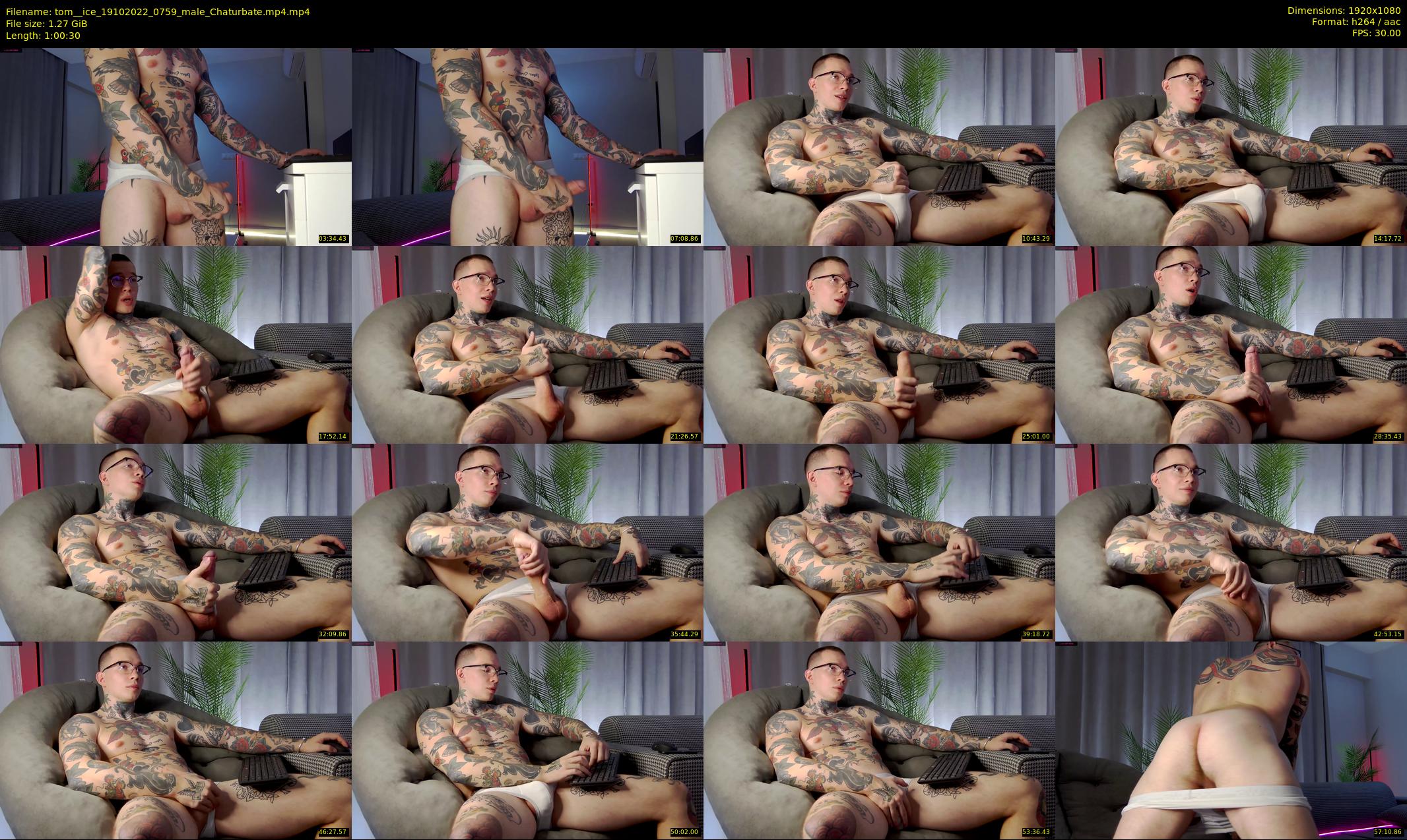 tom__ice — 61 minute Chaturbate male cam show recording, 1080p, Oct 19, 2022
