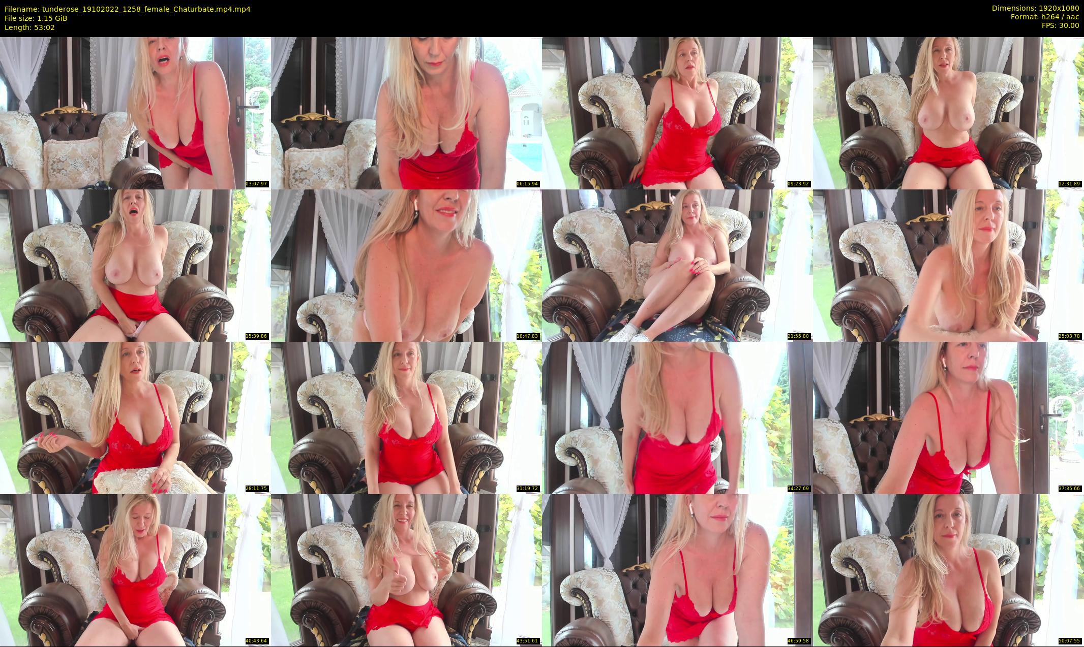 tunderose — 54 minute Chaturbate female cam show recording, 1080p, Oct 19, 2022