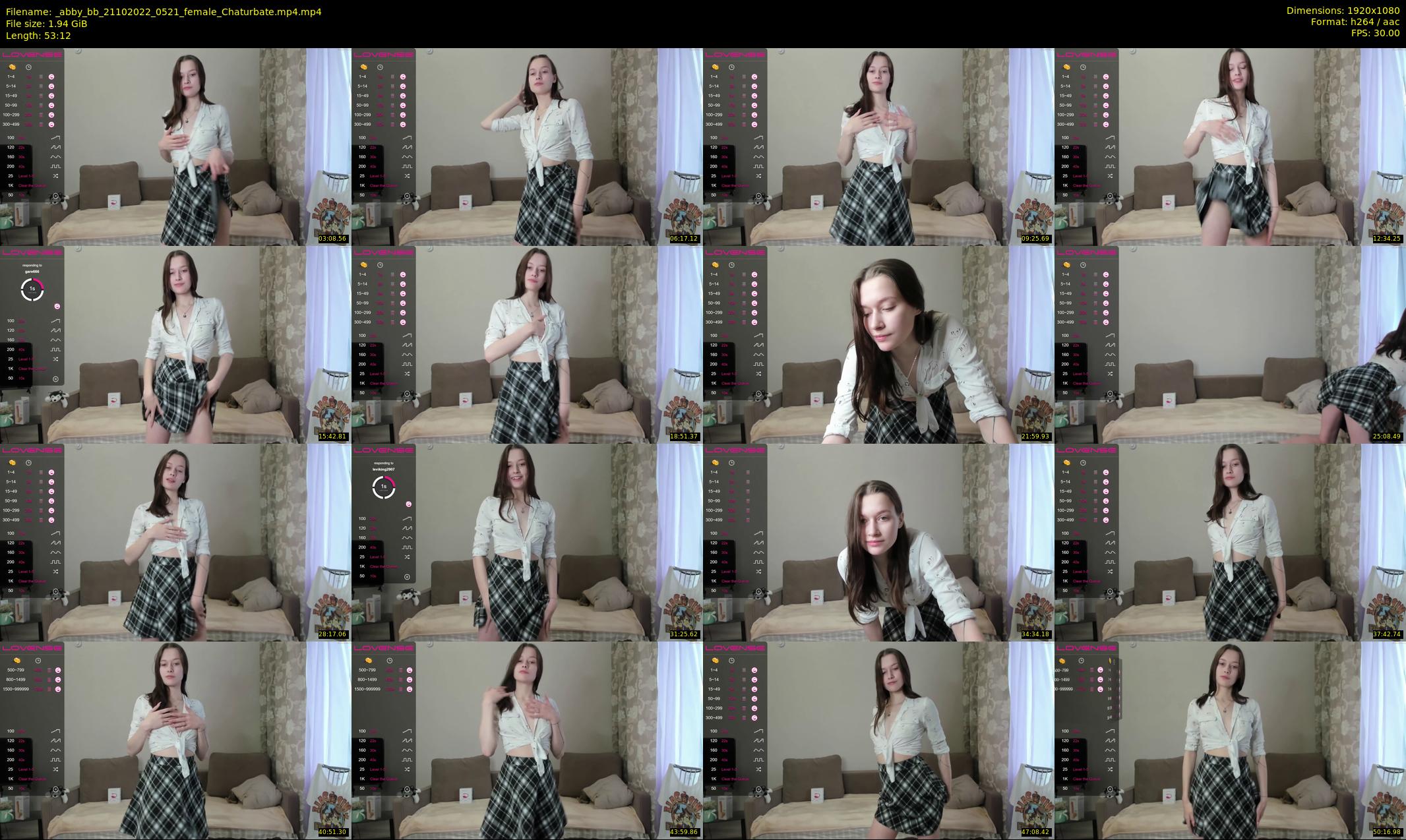 _abby_bb — 54 minute Chaturbate female cam show recording, 1080p, Oct 21, 2022