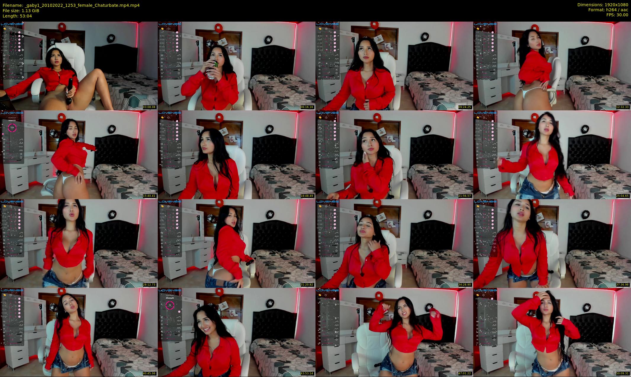 _gaby1 — 54 minute Chaturbate female cam show recording, 1080p, Oct 20, 2022