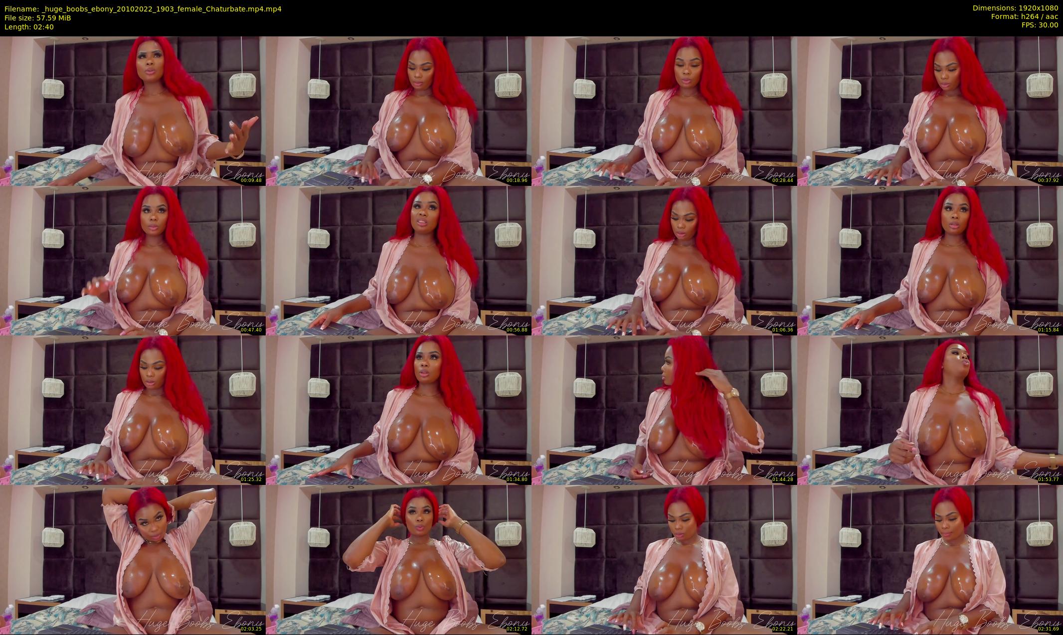 _huge_boobs_ebony — 3 minute Chaturbate female cam show recording, 1080p, Oct 20, 2022