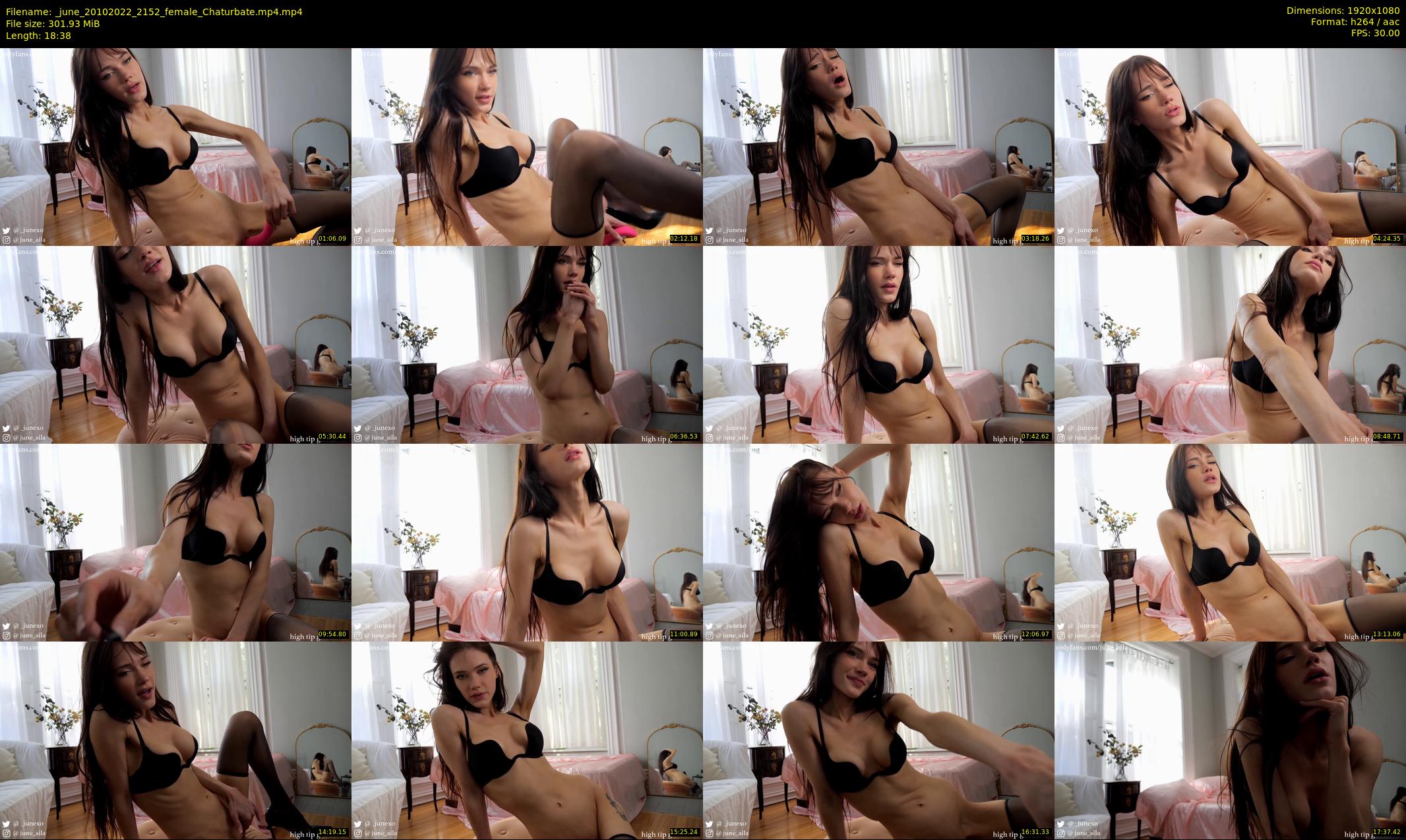 _june — 19 minute Chaturbate female cam show recording, 1080p, Oct 20, 2022