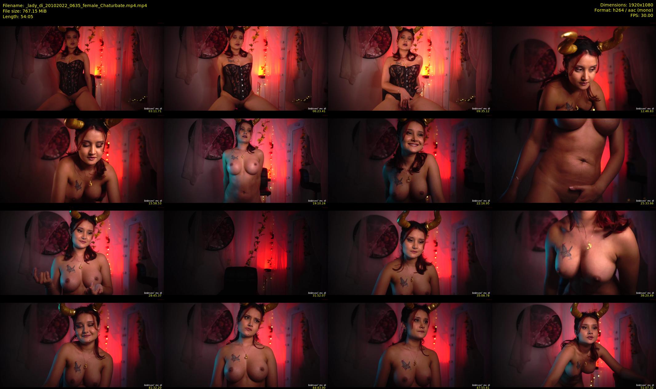 _lady_di — 55 minute Chaturbate female cam show recording, 1080p, Oct 20, 2022