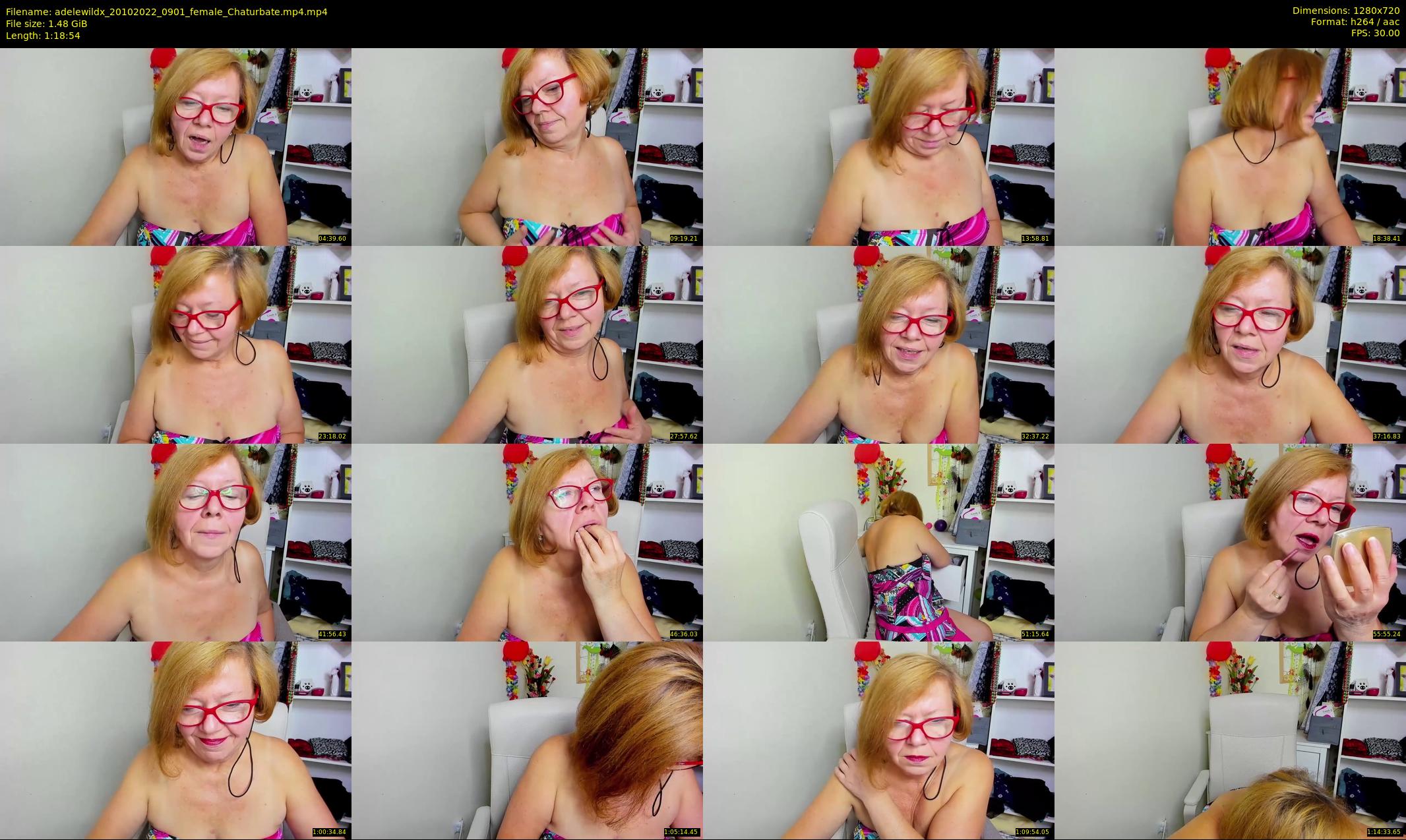 adelewildx — 79 minute Chaturbate female cam show recording, 720p, Oct 20, 2022