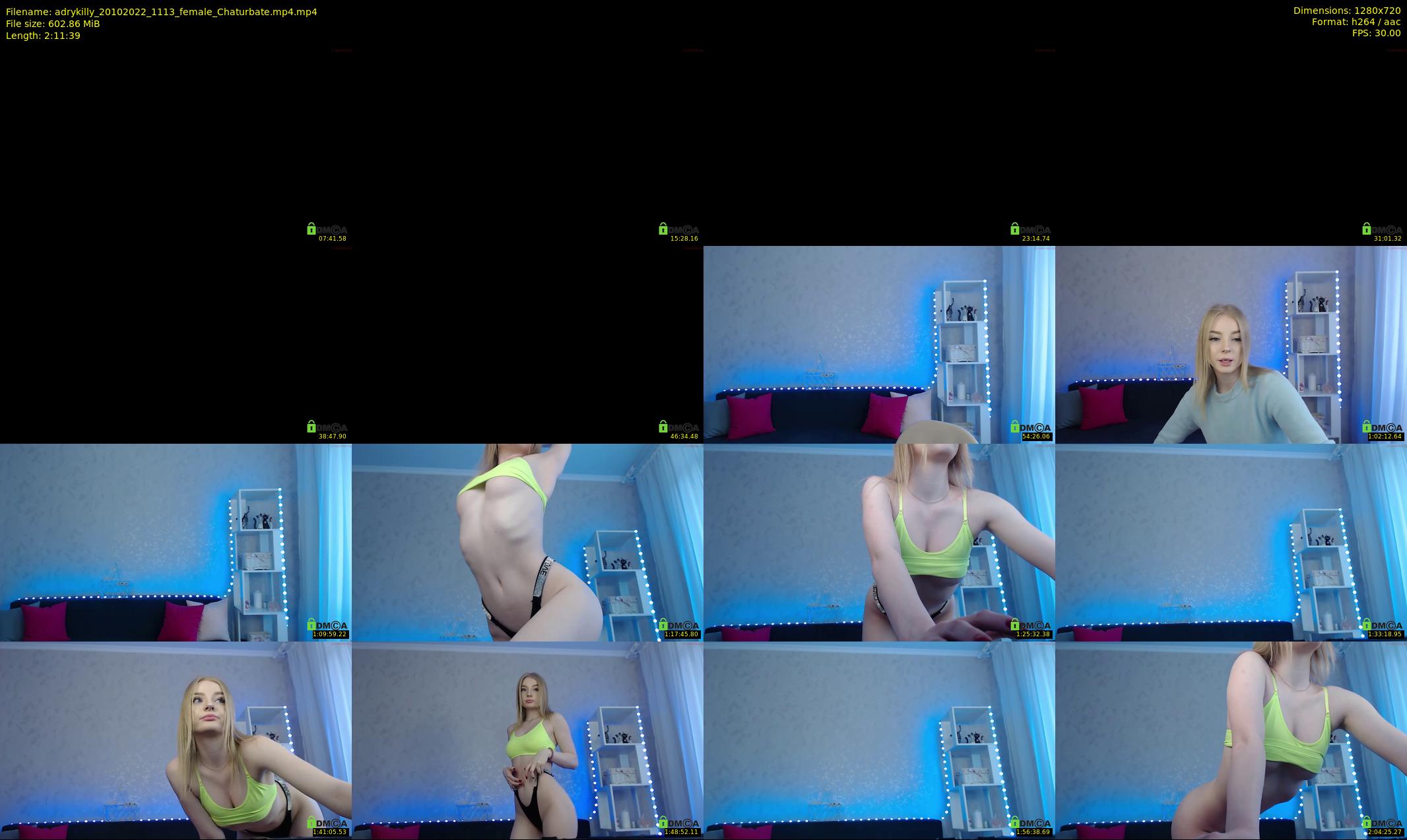 adrykilly — 132 minute Chaturbate female cam show recording, 720p, Oct 20, 2022